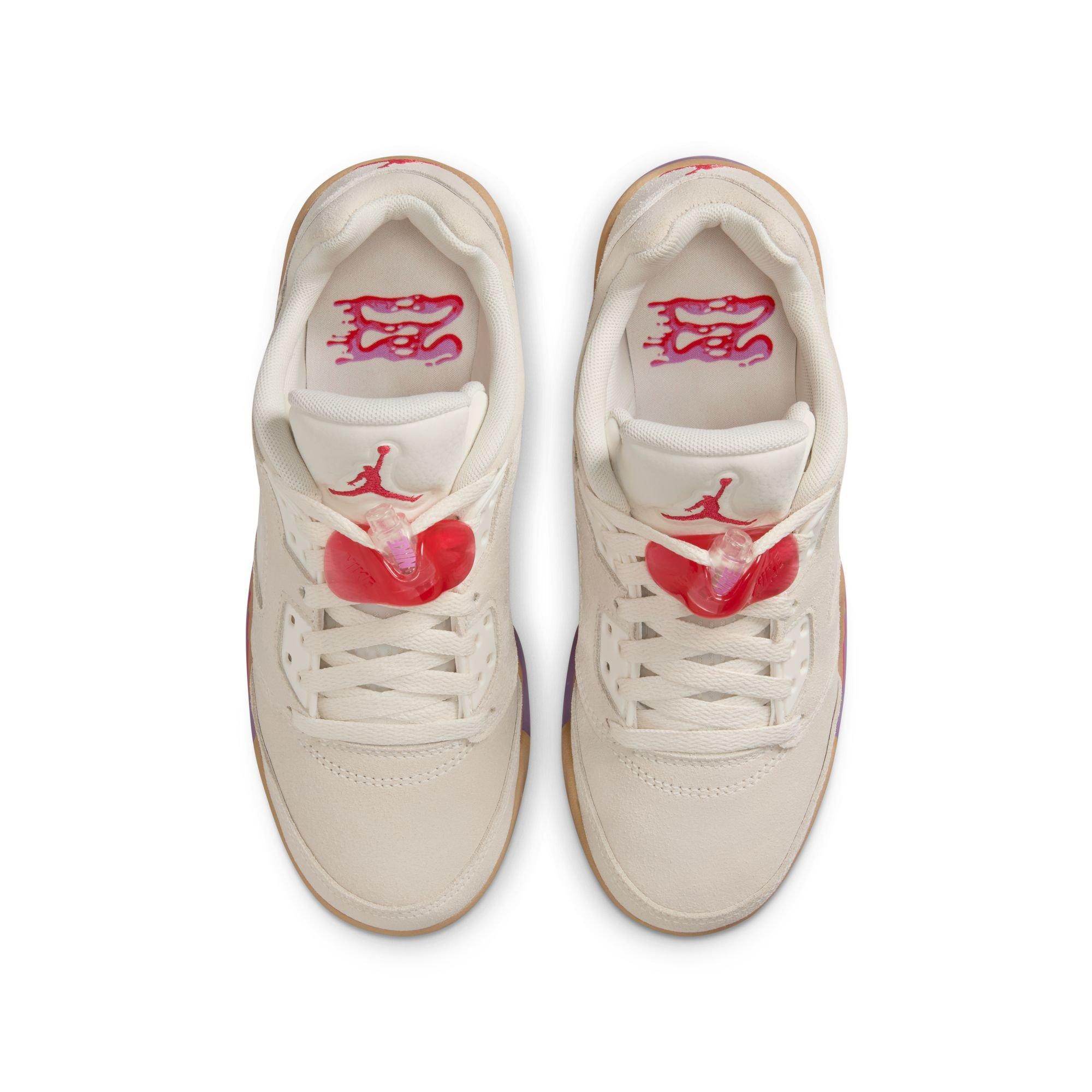 Jordan 5 Retro Low "Peanut Butter Jelly" Grade School Kids' Shoe