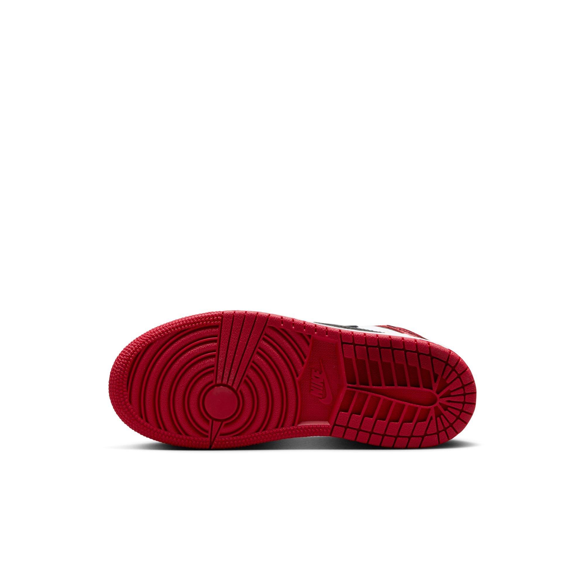 Jordan 1 Retro High OG "Varsity Red" Preschool Girl's Shoe​