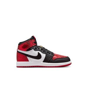 Jordan 1 Retro High OG "Varsity Red" Preschool Girl's Shoe