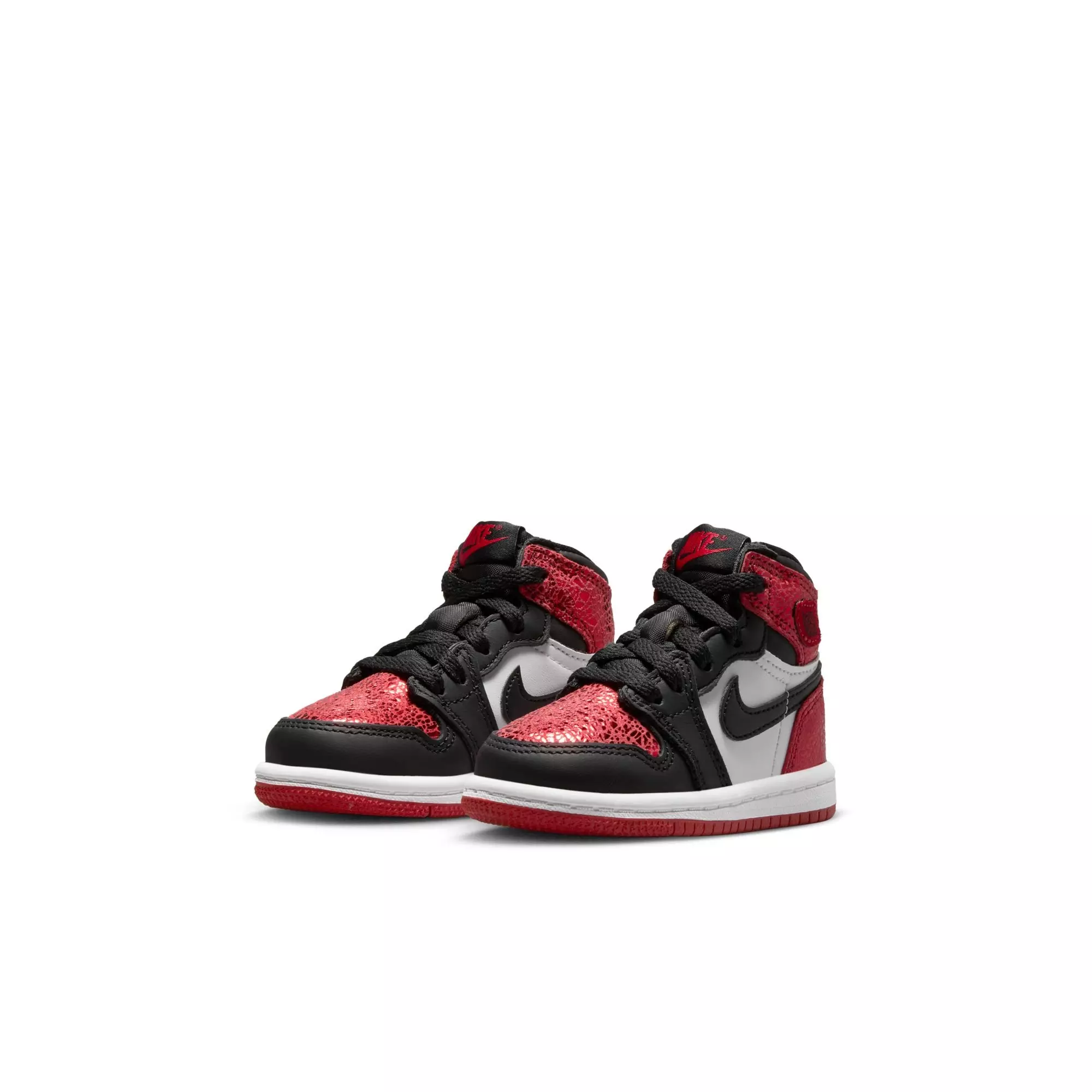 Jordan 1 Retro High OG "Varsity Red" Toddler Girl's Shoe - VARSITY RED/BLACK/WHITE