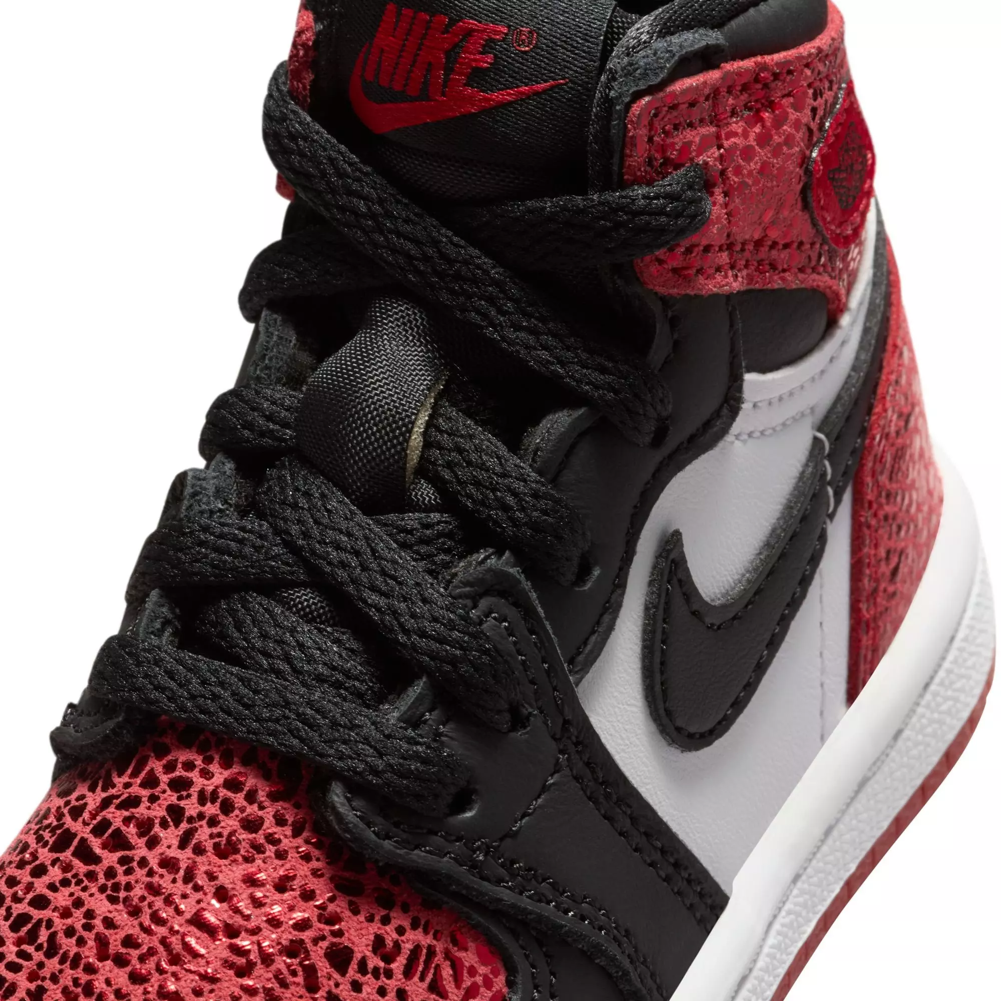 Jordan 1 Retro High OG "Varsity Red" Toddler Girl's Shoe - VARSITY RED/BLACK/WHITE