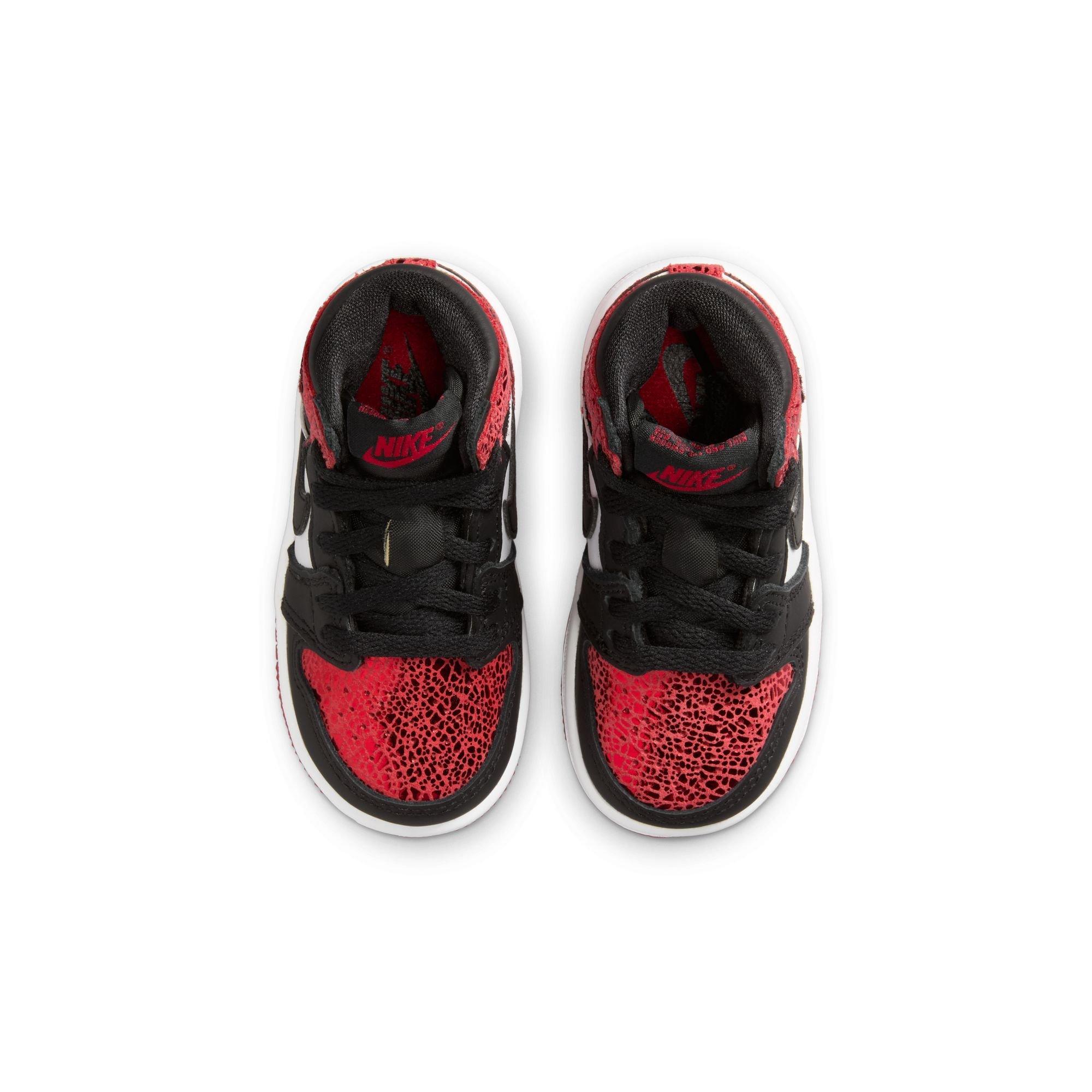 Jordan 1 Retro High OG "Varsity Red" Toddler Girl's Shoe​