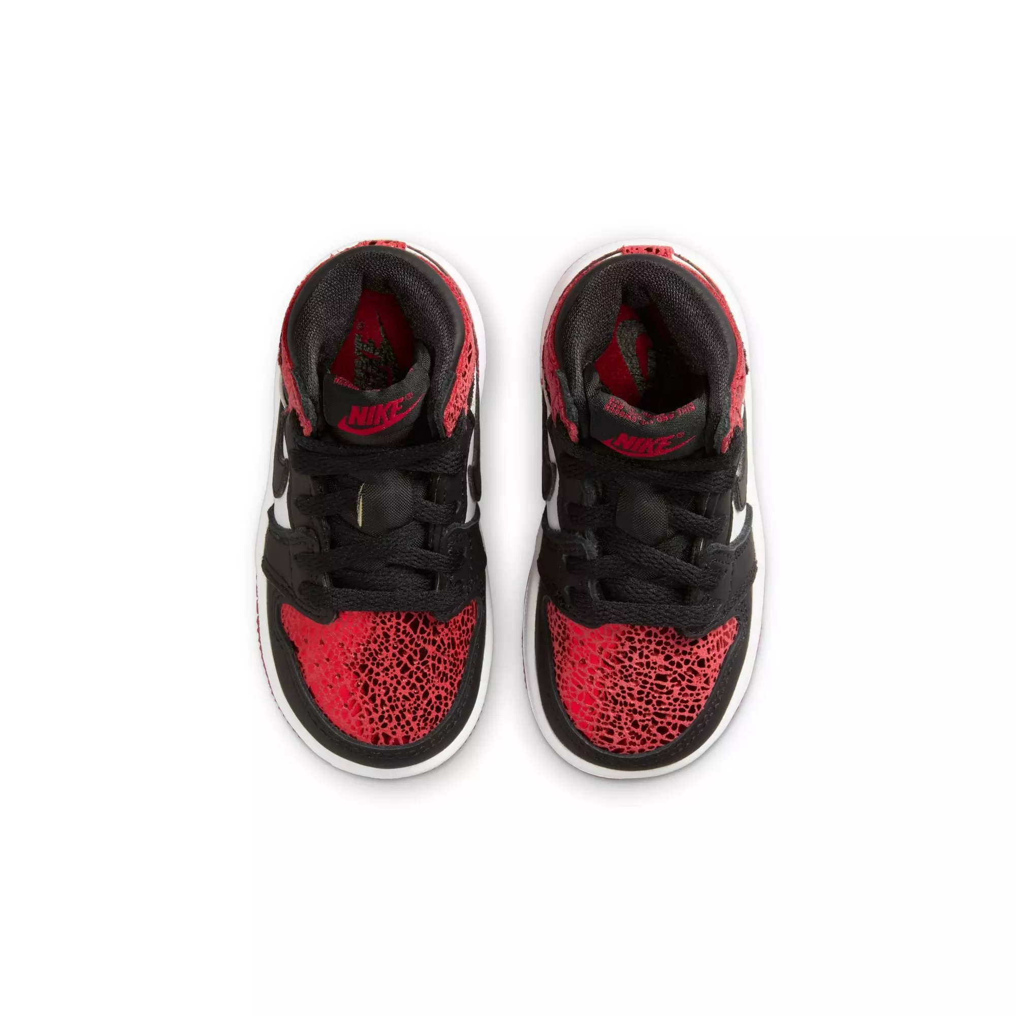 Jordan 1 Retro High OG "Varsity Red" Toddler Girl's Shoe - VARSITY RED/BLACK/WHITE