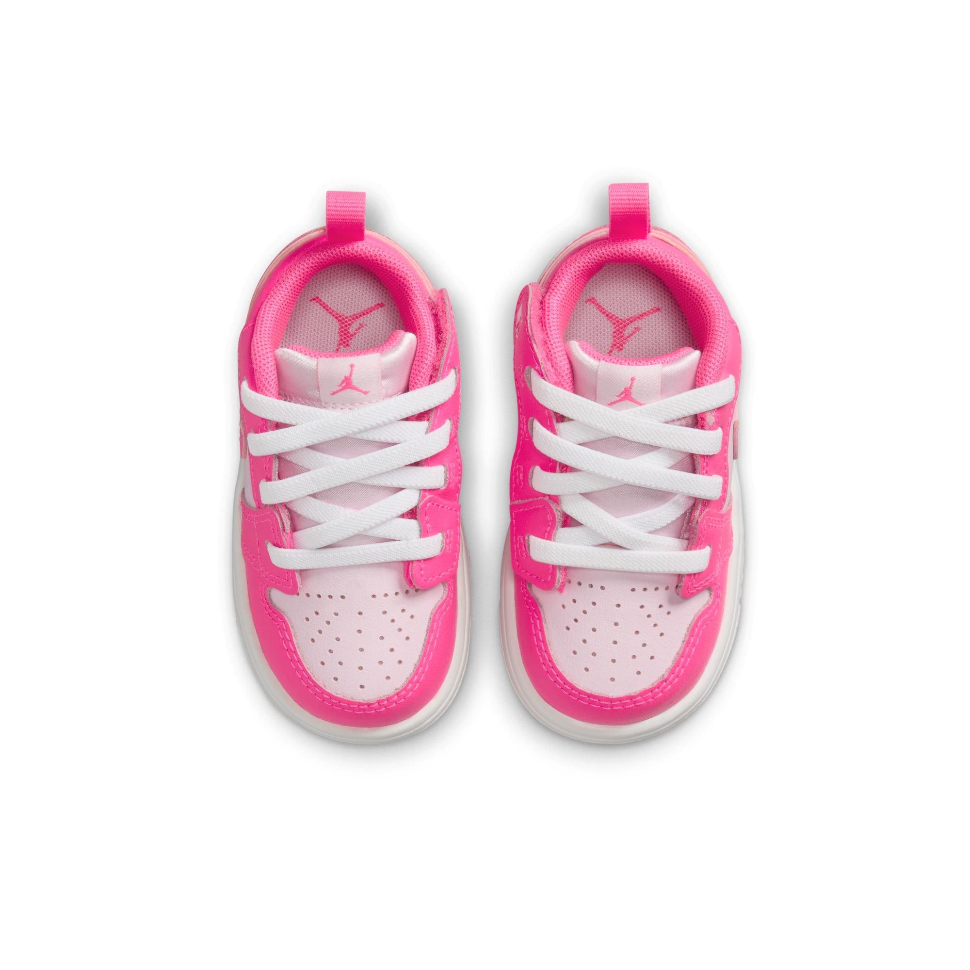 Jordan 1 Low Alt Toddler Girls' "Pink Foam/Hyper Pink/Summit White" Shoe