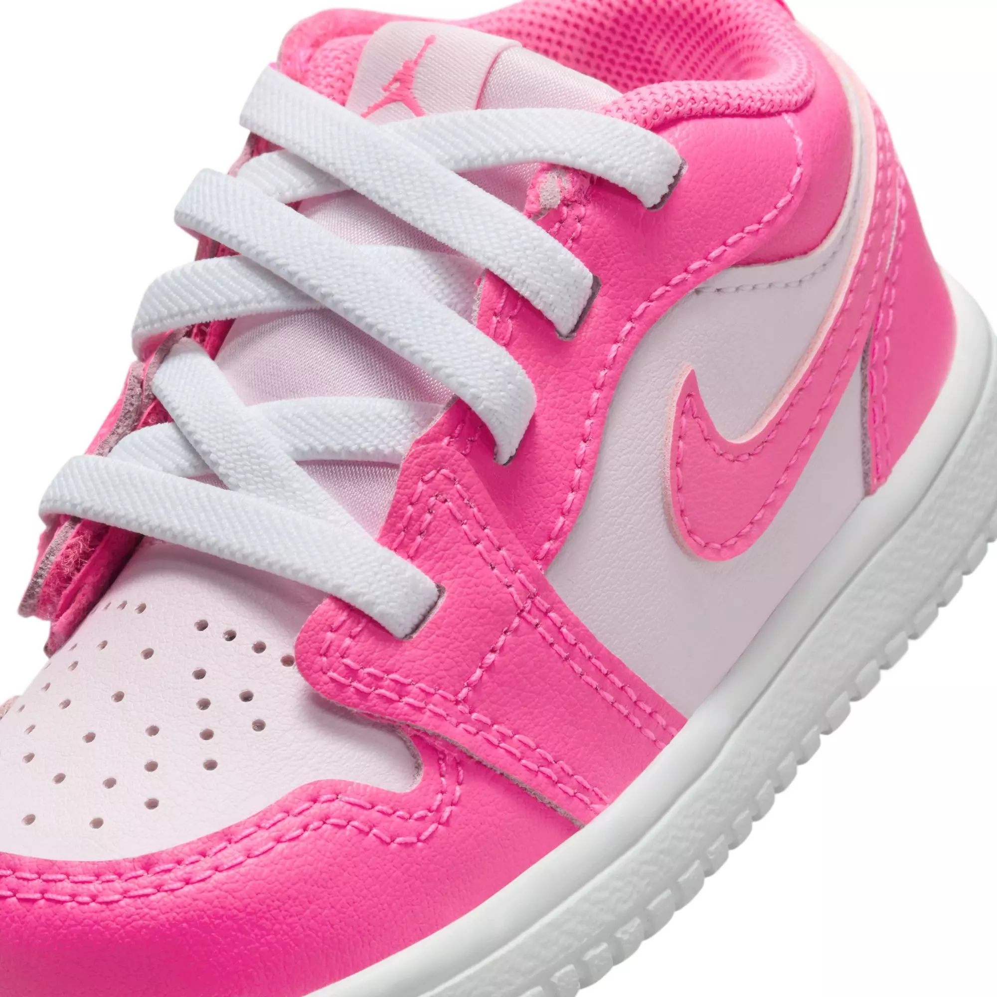 Jordan 1 Low Alt "Pink Foam/Hyper Pink/Summit White" Toddler Girls' Shoe - PINK