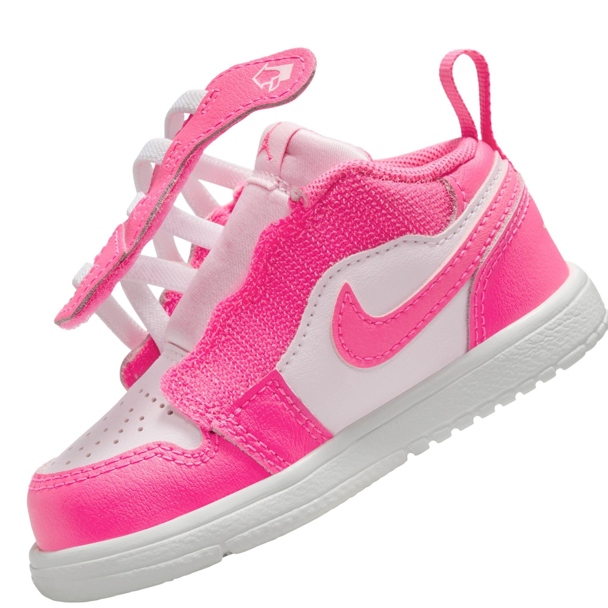 Jordan 1 Low Alt Toddler Girls' "Pink Foam/Hyper Pink/Summit White" Shoe
