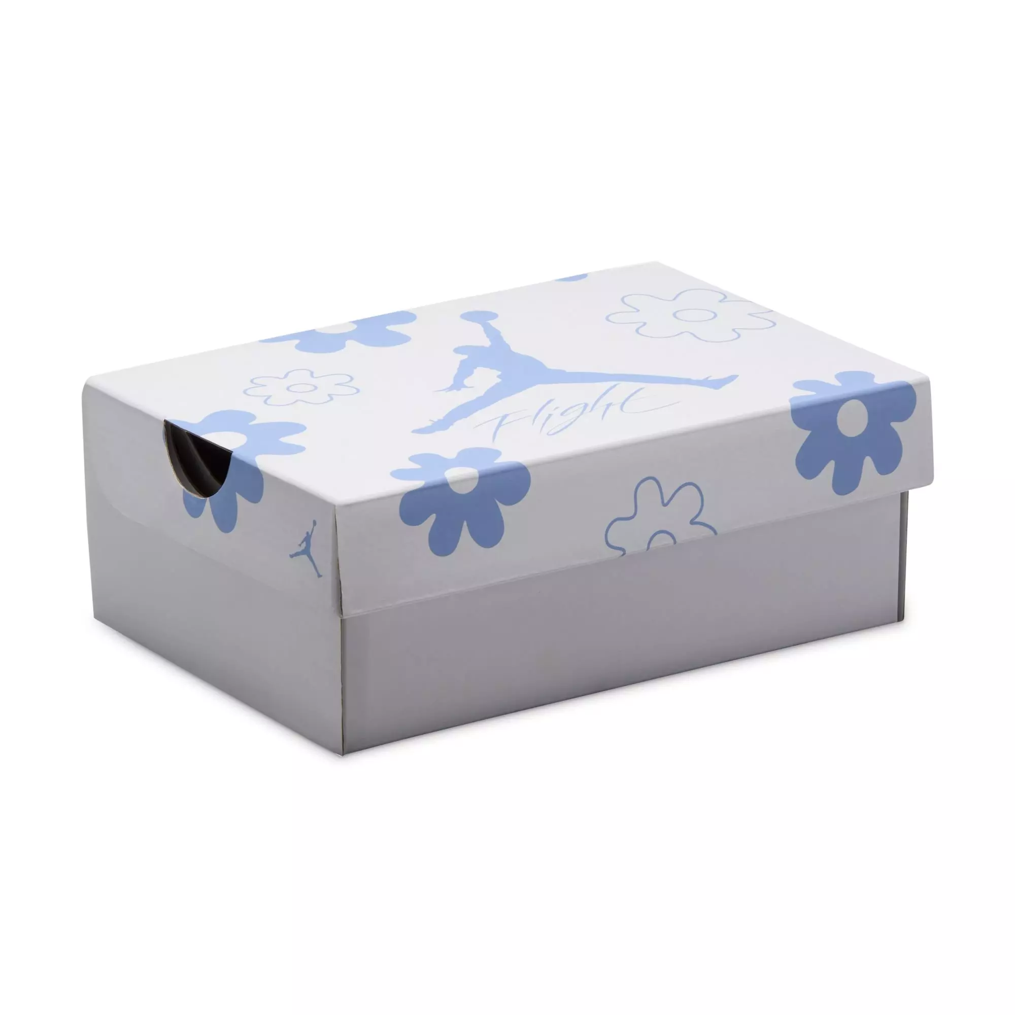 Jordan 4 Retro "Aluminum" Toddler Girls' Shoe - WHITE/ALUMINUM/BLUE TINT