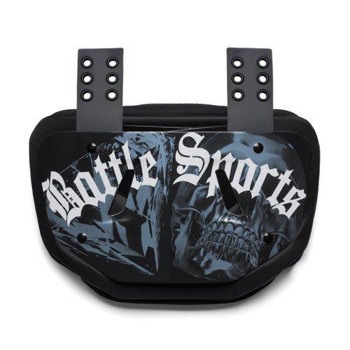 Battle Sports Chrome Skulls Football Back Plate​