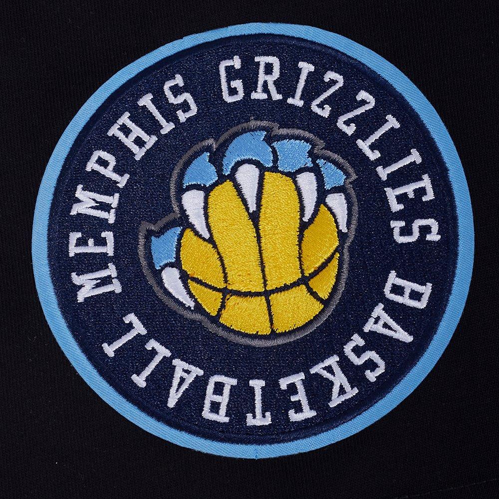 Pro Standard Men's Memphis Grizzlies 2025 Knockout Drop Shoulder Short Sleeve Tee-Black - BLACK Thumbnail View 6