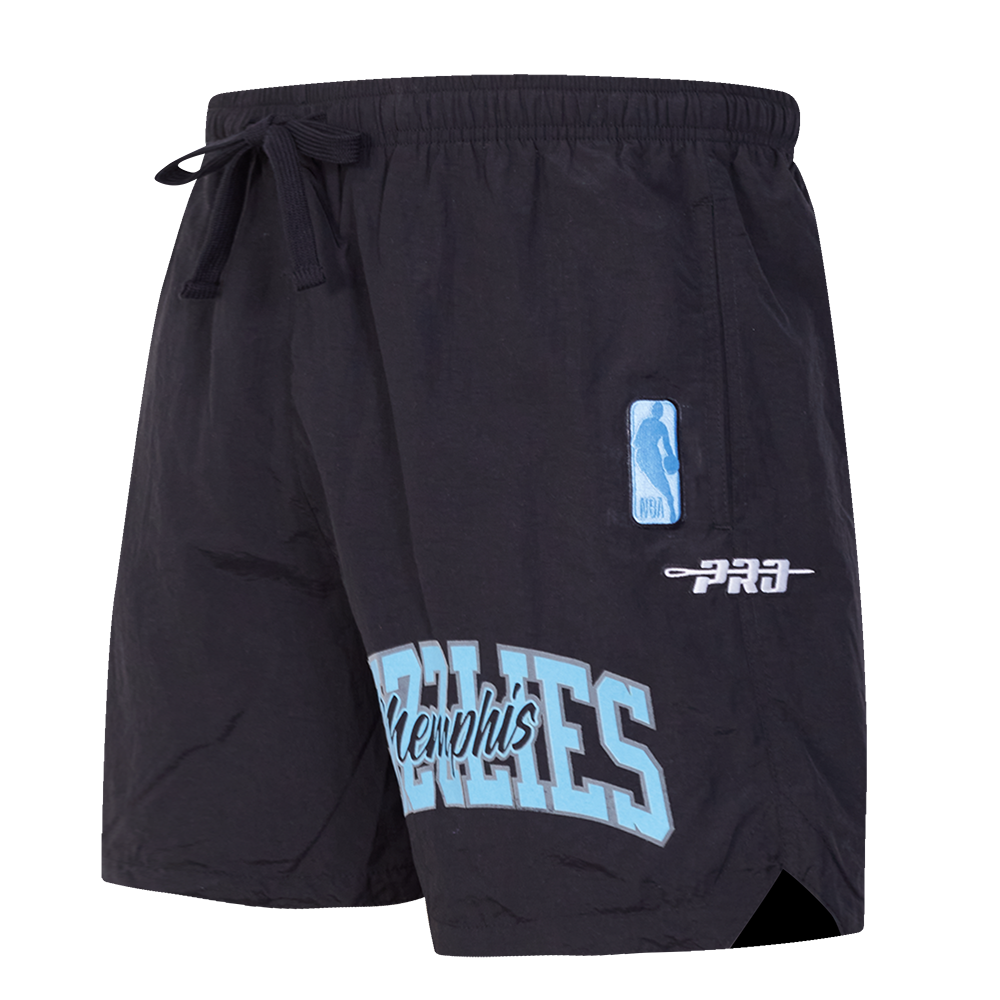 Pro Standard Memphis Grizzlies Knock Out Long Sleeve Shirt-Black - BLACK Thumbnail View 3