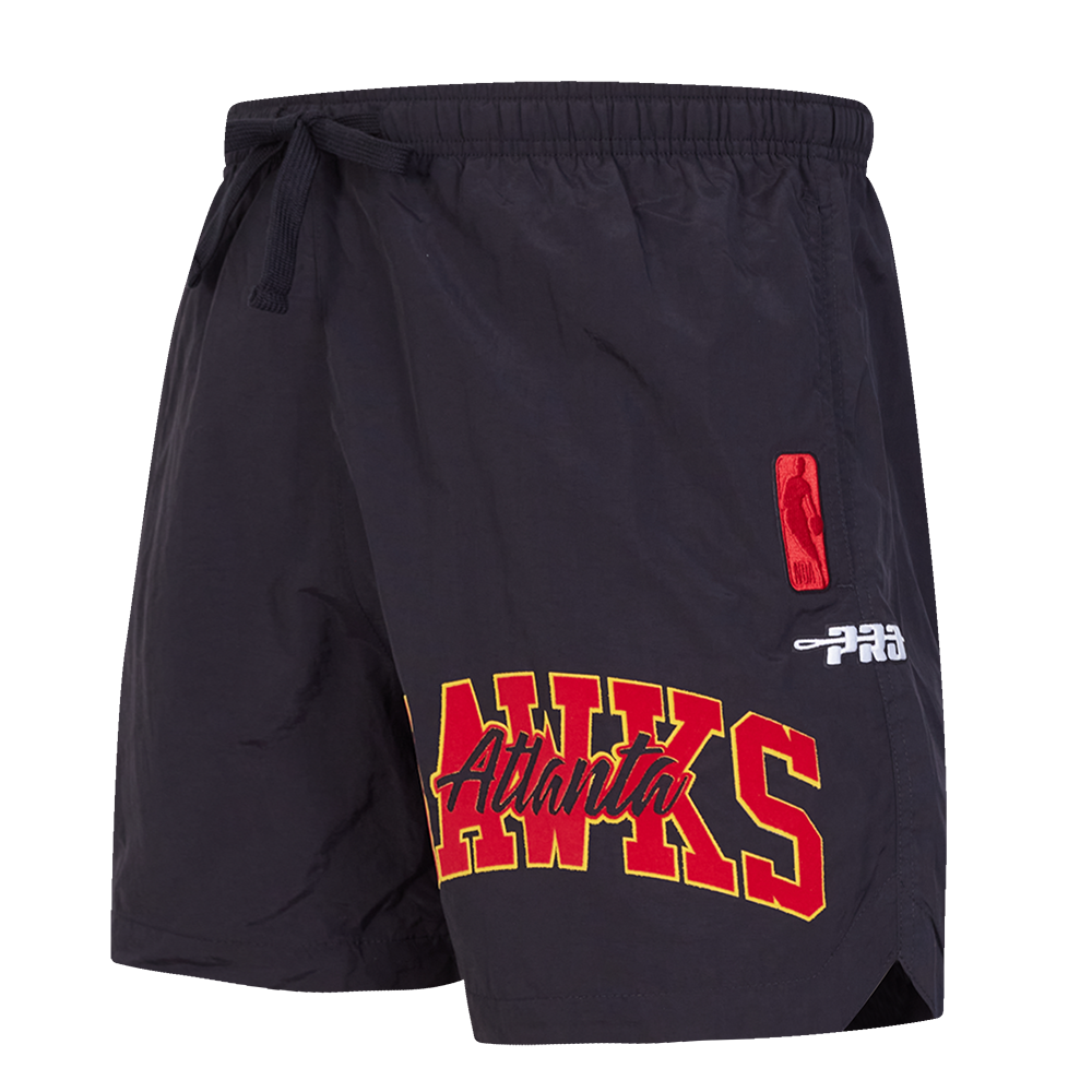 Pro Standard Atlanta Hawks Knock Out Short-Black - BLACK Thumbnail View 3