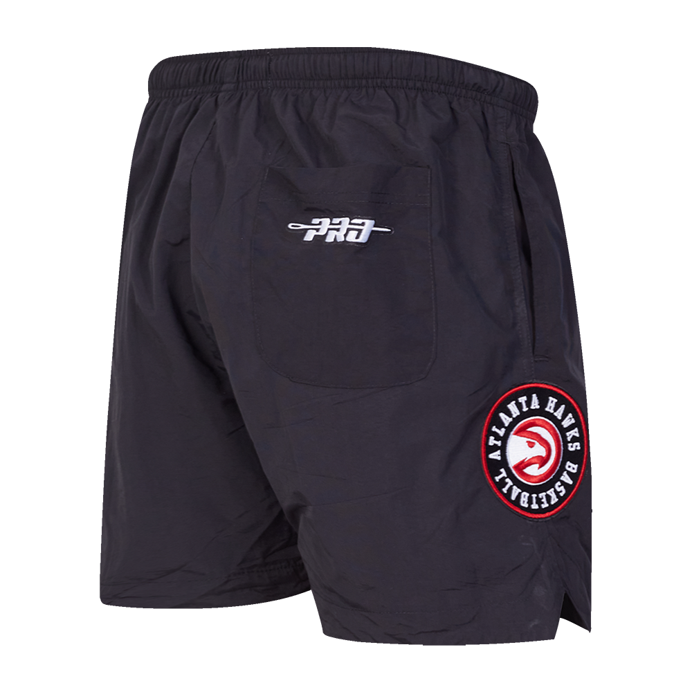 Pro Standard Atlanta Hawks Knock Out Short-Black - BLACK Thumbnail View 4