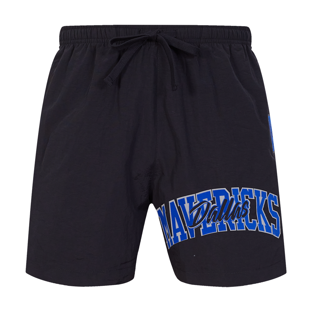 Pro Standard Dallas Mavericks Knock Out Long Sleeve Shirt-Black - BLACK Thumbnail View 1