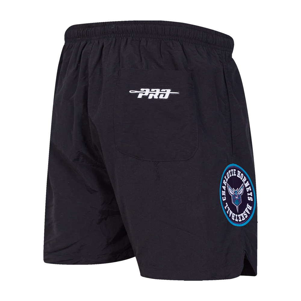Pro Standard Charlotte Hornets Knock Out Short-Black - BLACK Thumbnail View 4