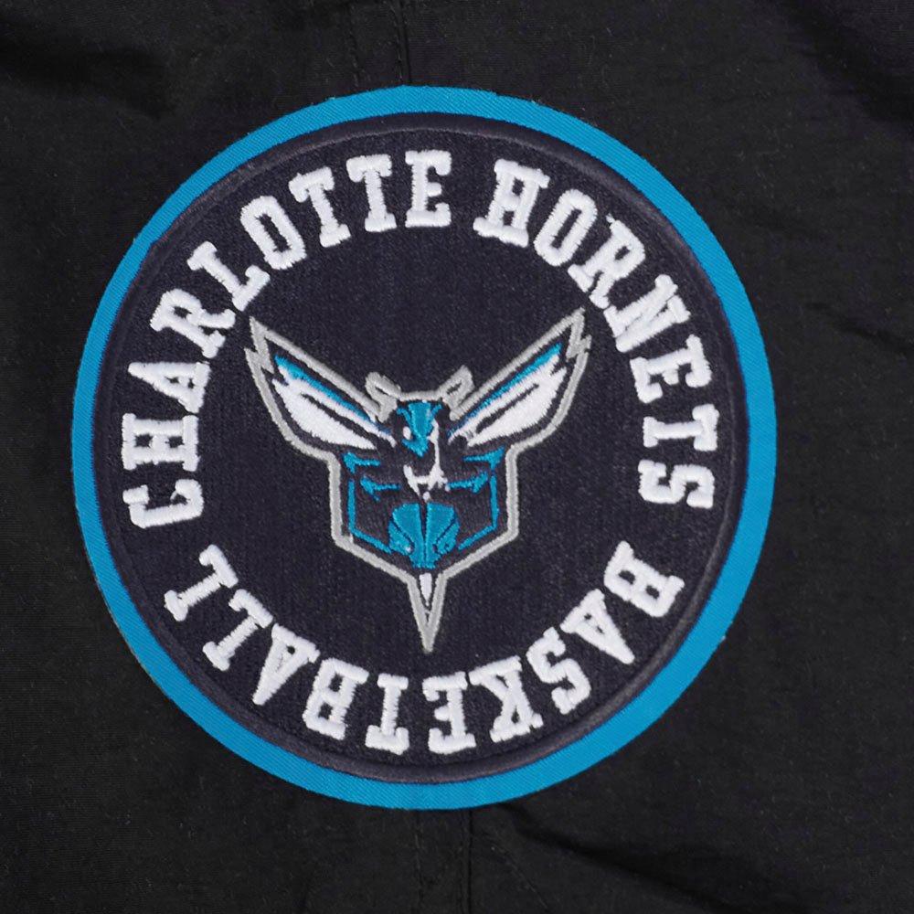 Pro Standard Charlotte Hornets Knock Out Long Sleeve Shirt-Black - BLACK Thumbnail View 6