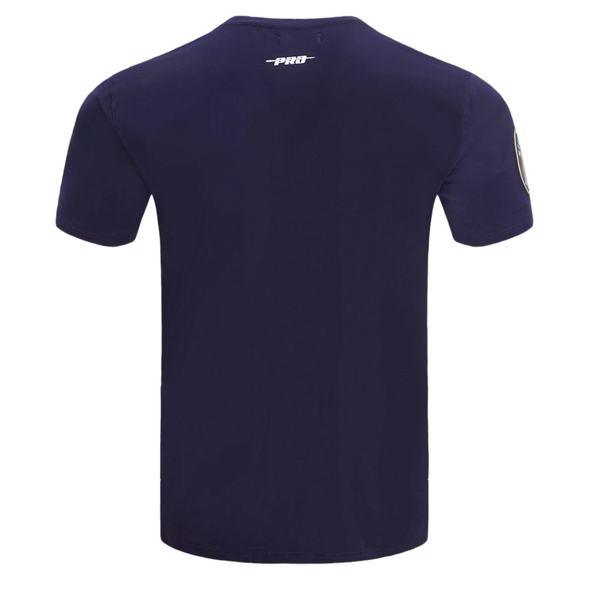 Pro Standard Milwaukee Brewers Script Tail Short Sleeve Tee-Navy - NAVY Thumbnail View 4