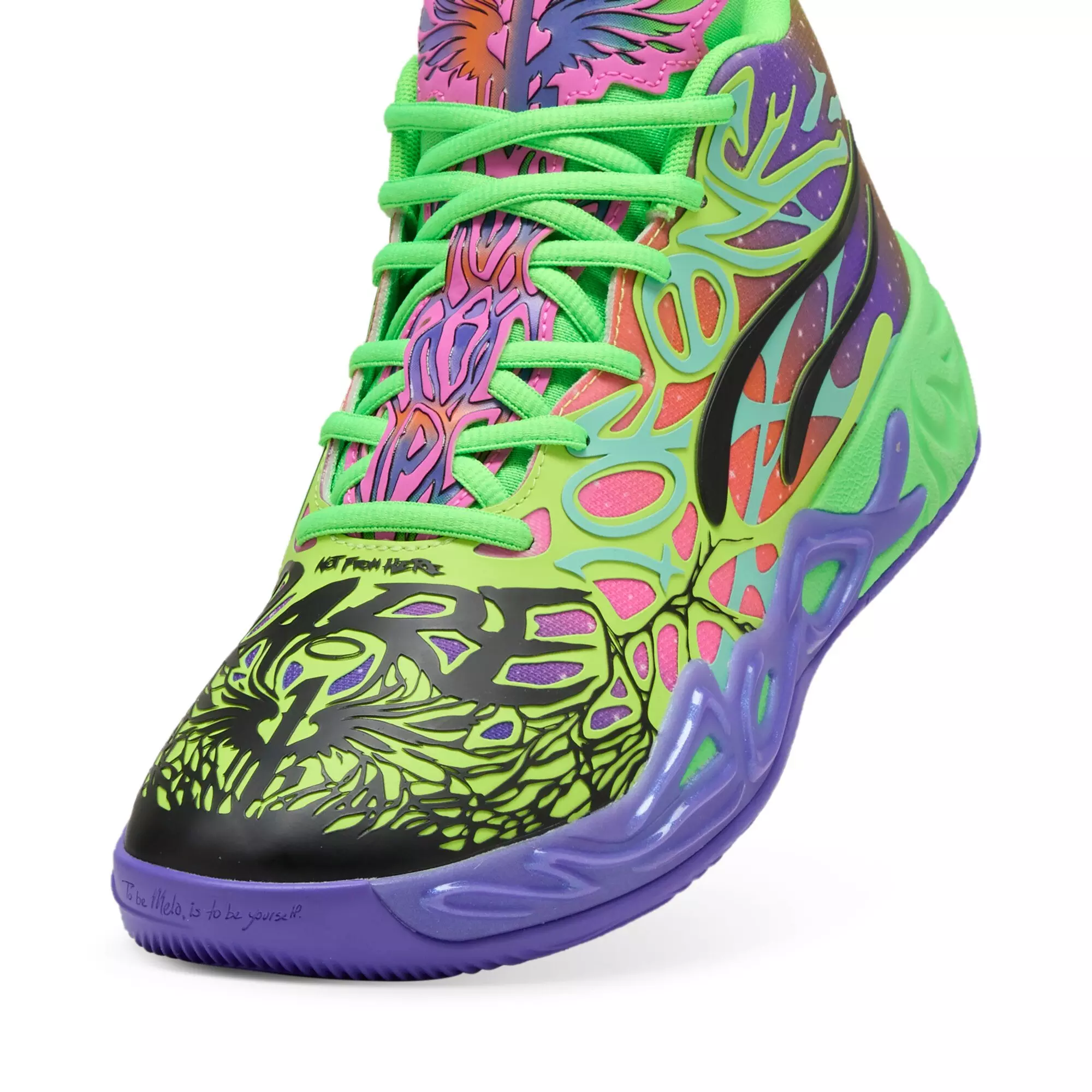 PUMA x Lamelo Ball MB.04 "Be You" Men's Basketball Shoe - GREEN