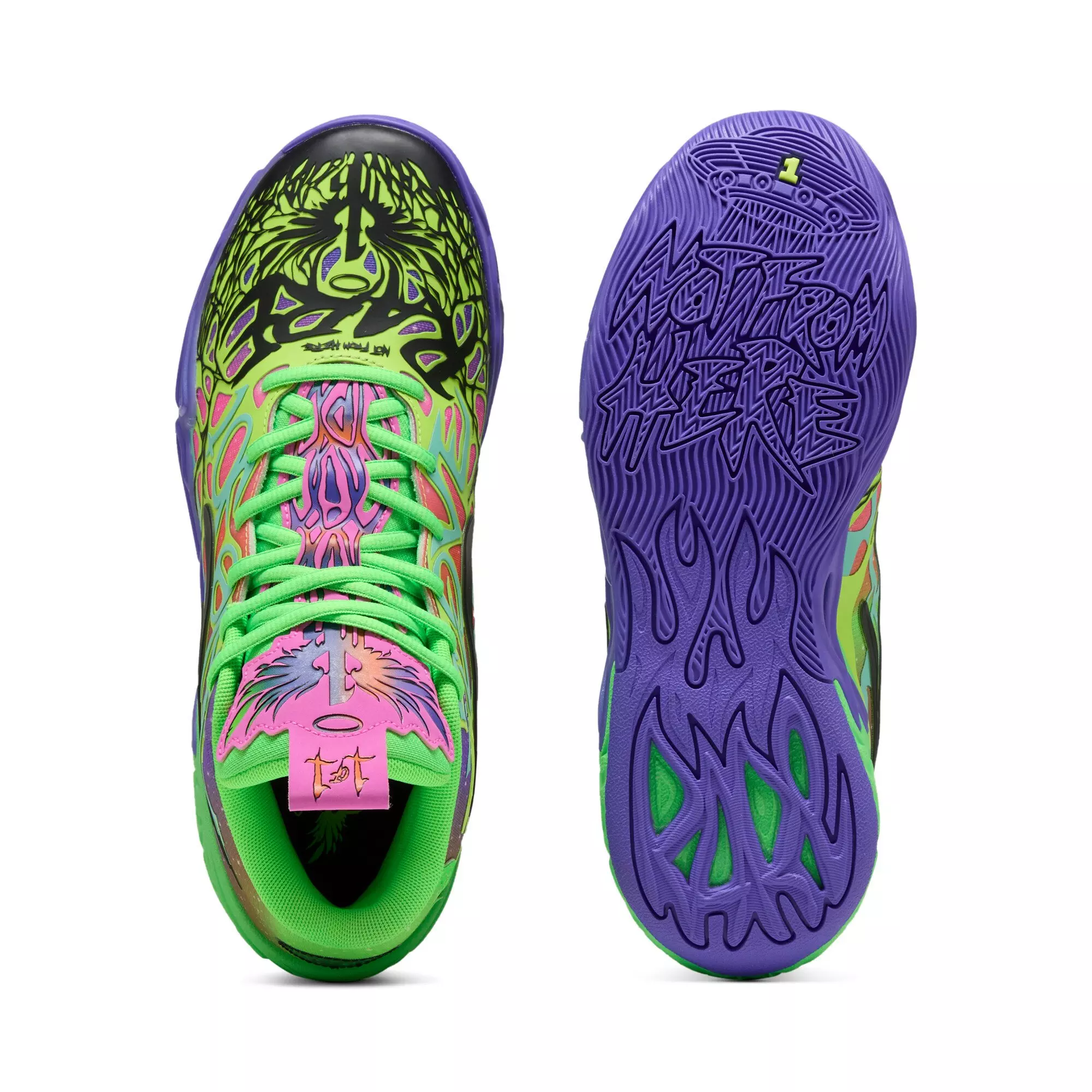 PUMA x Lamelo Ball MB.04 "Be You" Men's Basketball Shoe - GREEN