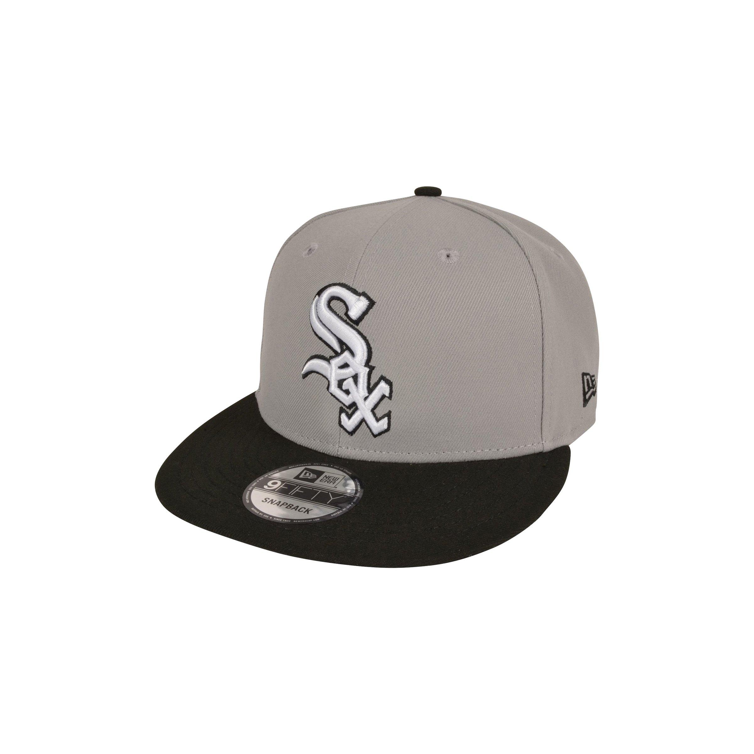 New Era Chicago White Sox 9FIFTY Grey Everyday Snapback Hat-Grey/Black - GREY/BLACK