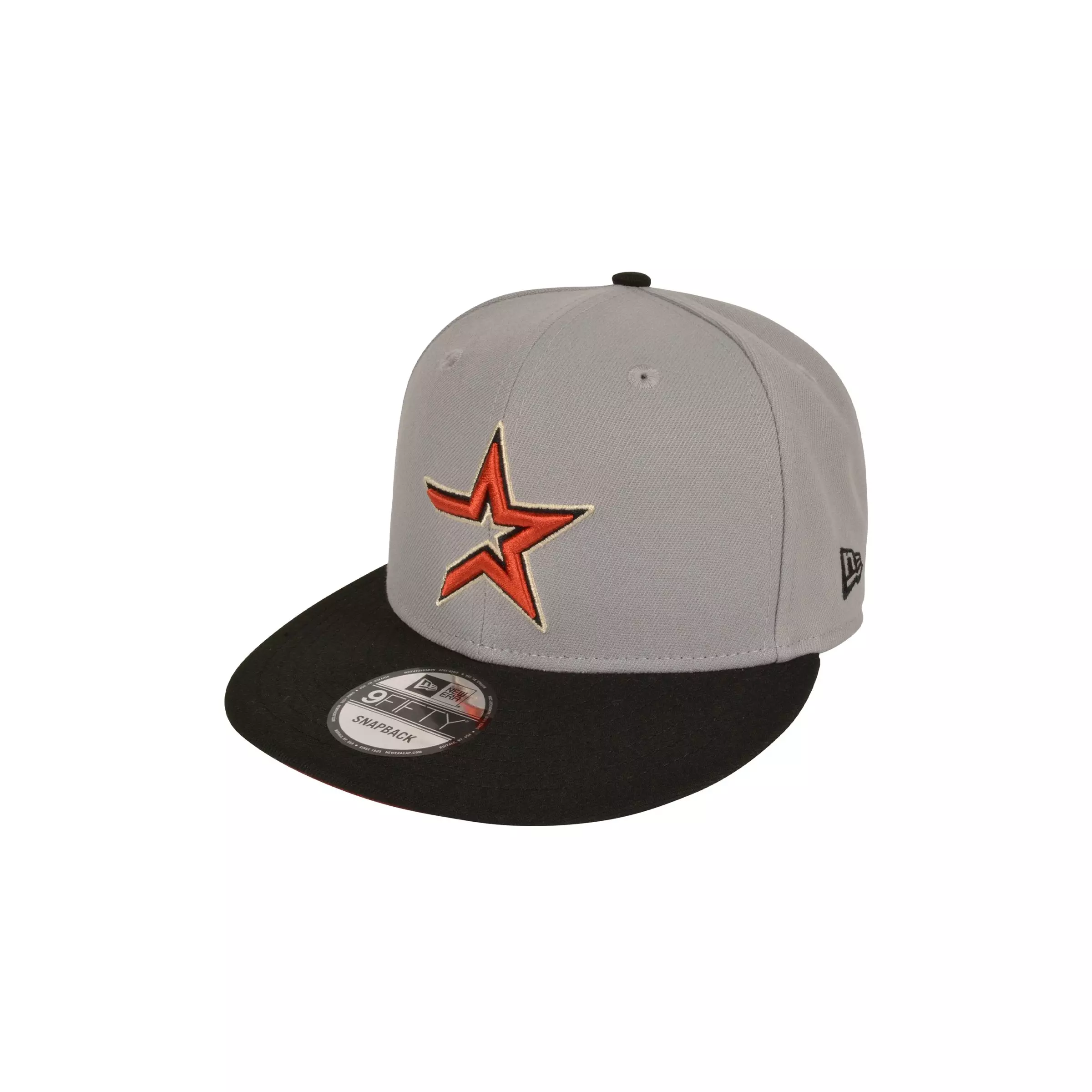 New Era Houston Astros 9FIFTY Grey Everyday Snapback Hat-Grey/Black - GREY/BLACK