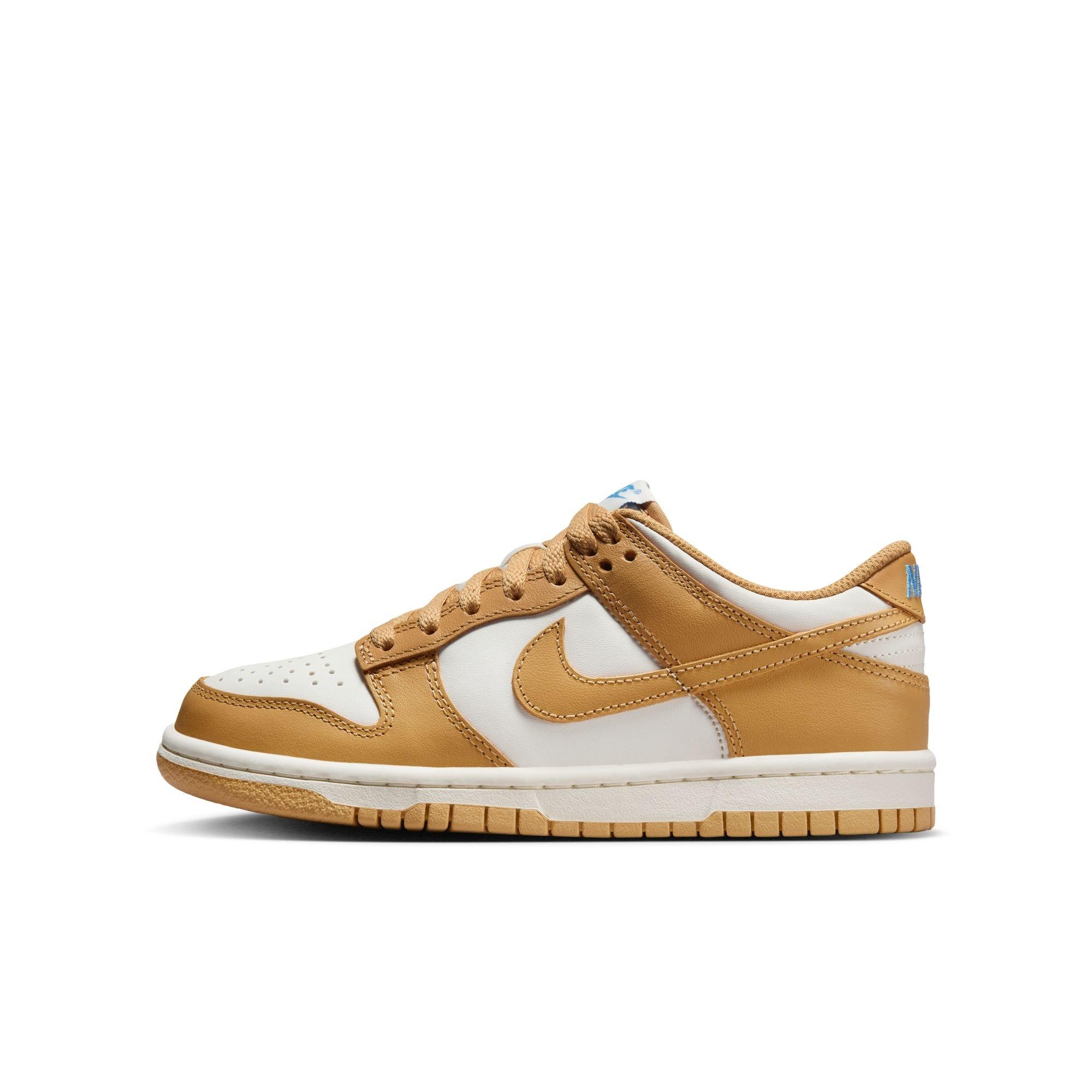 Nike Dunk Low Grade School Girls' "Honeycomb/Sail/University Blue" Shoe