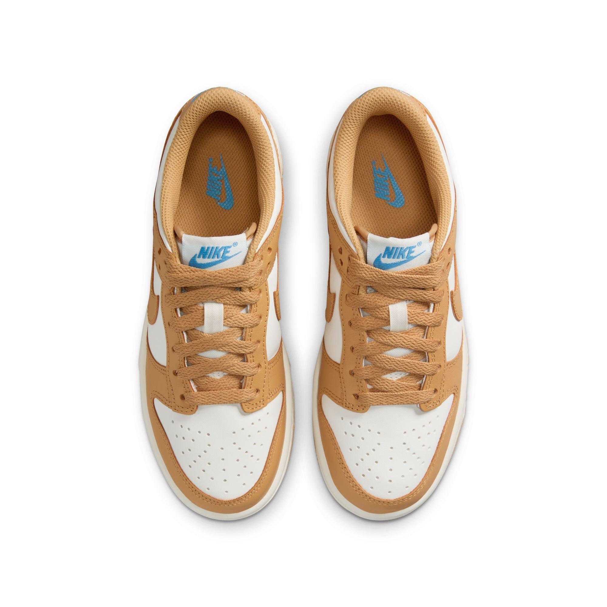 Nike Dunk Low Grade School Girls' "Honeycomb/Sail/University Blue" Shoe
