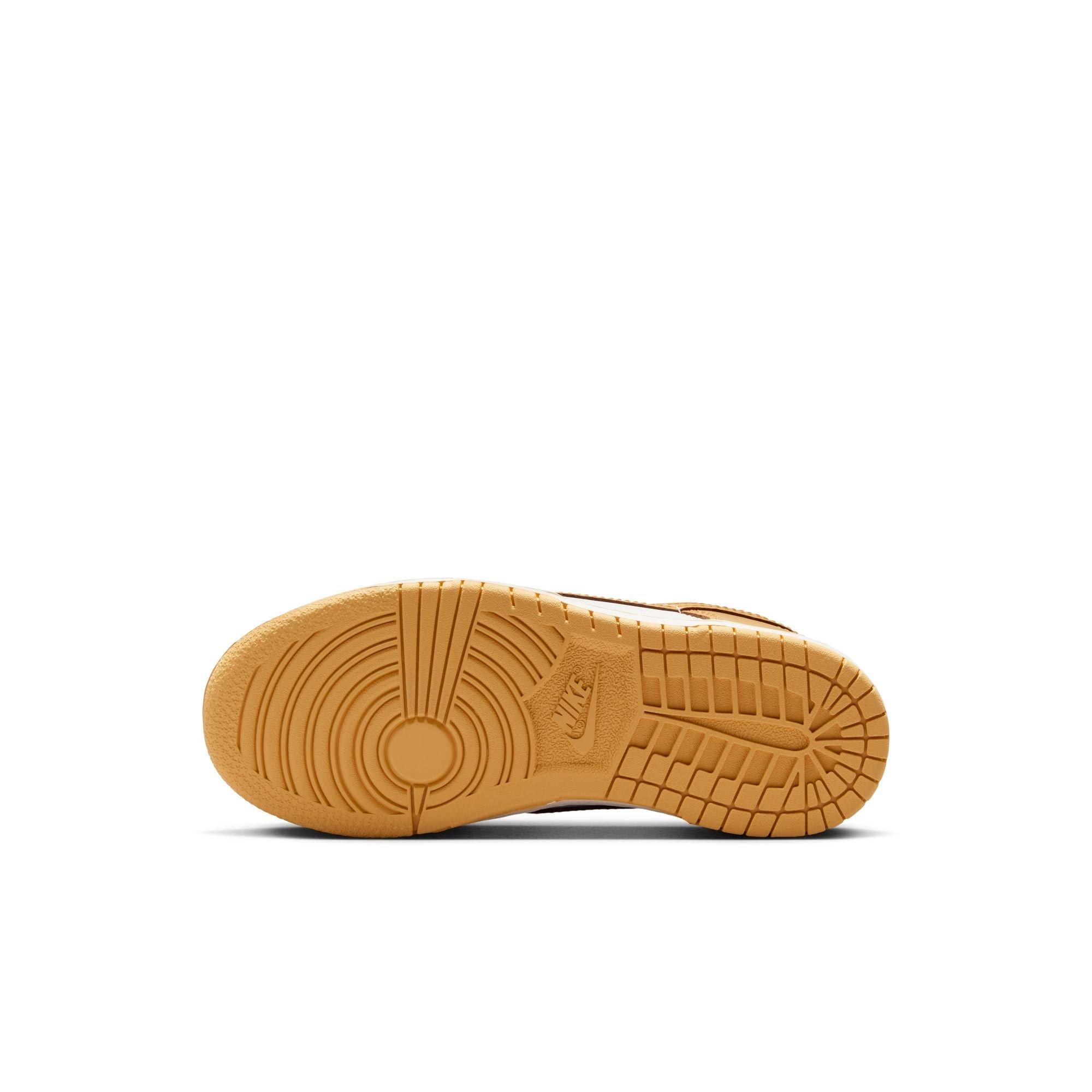 Nike Dunk Low Preschool Girls' "Honeycomb/Sail/University Blue" Shoe