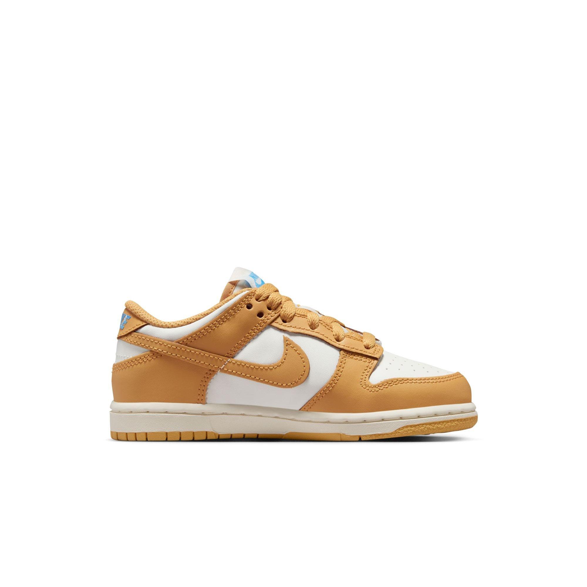 Nike Dunk Low Preschool Girls' "Honeycomb/Sail/University Blue" Shoe