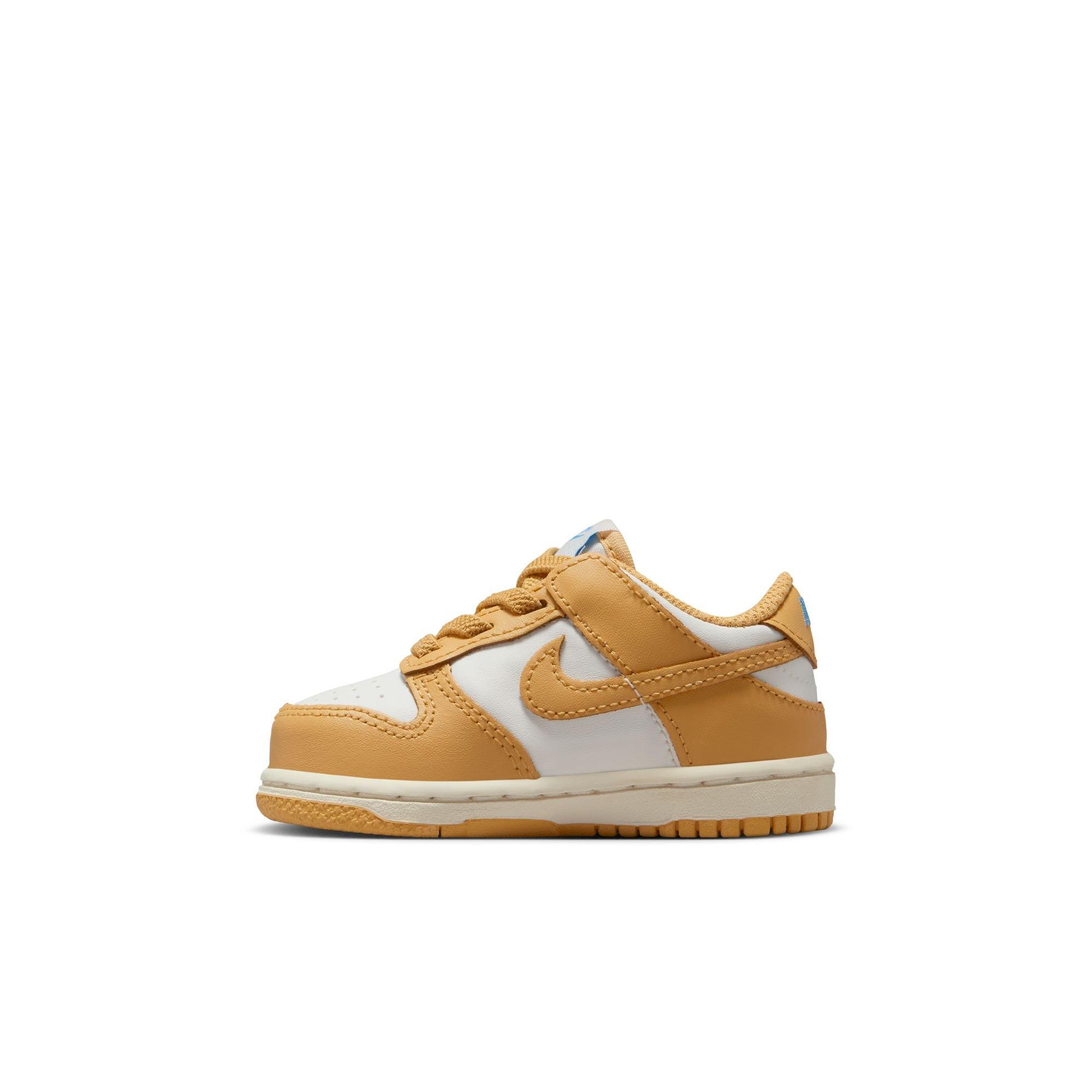 Nike Dunk Low Toddler Girls' "Honeycomb/Sail/University Blue" Shoe