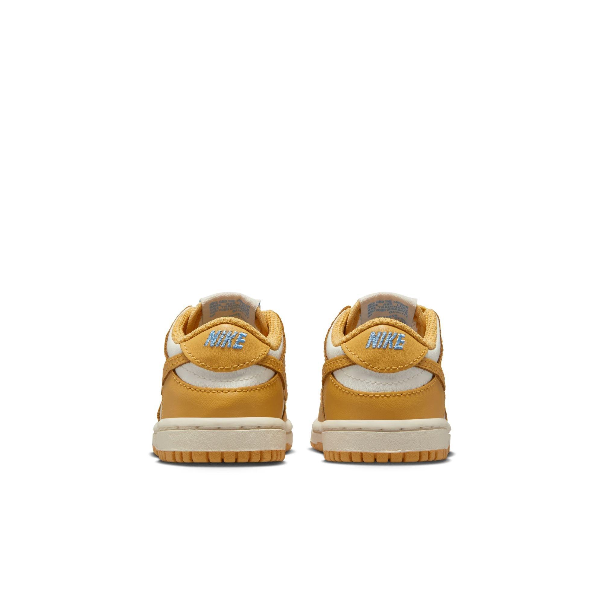 Nike Dunk Low Toddler Girls' "Honeycomb/Sail/University Blue" Shoe