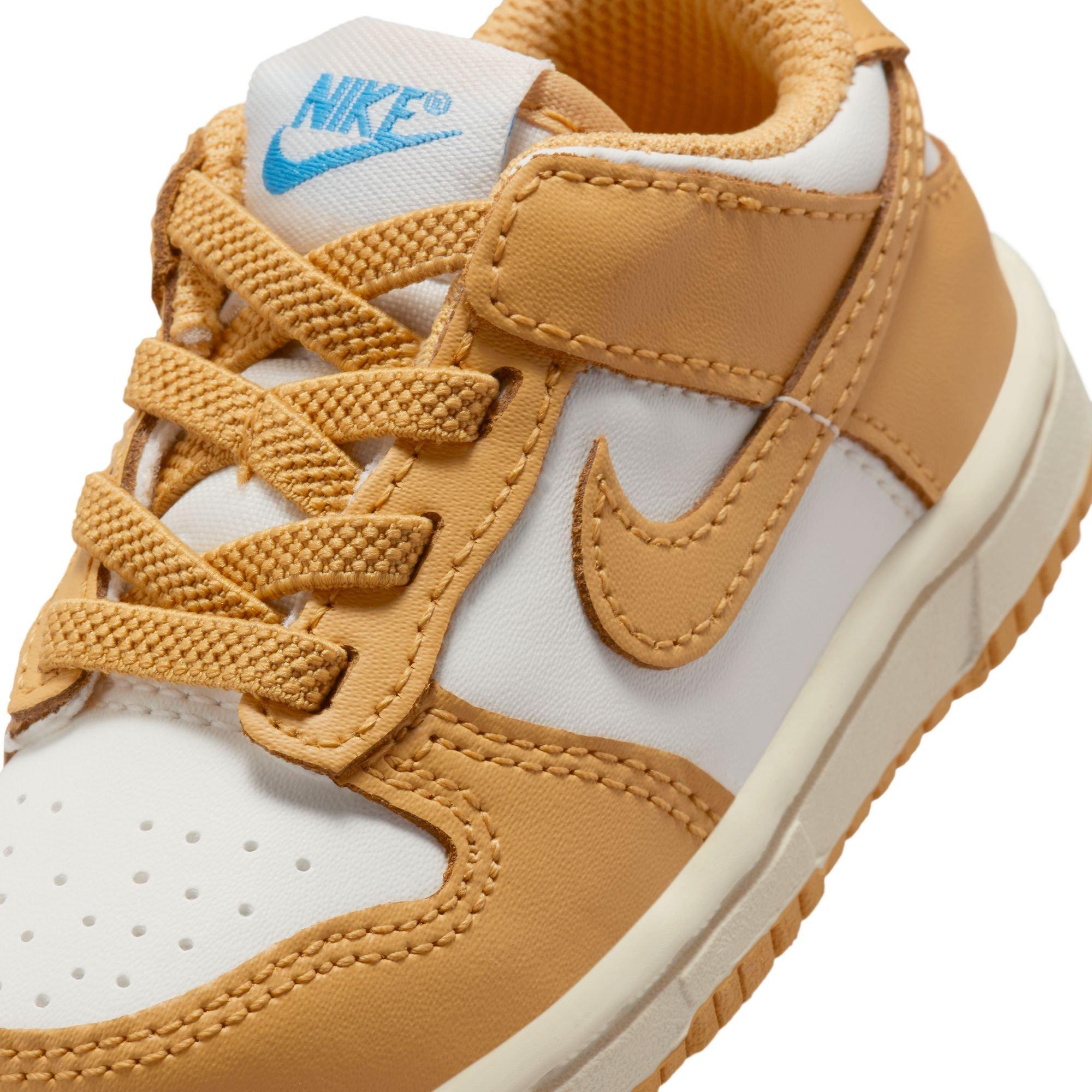 Nike Dunk Low Toddler Girls' "Honeycomb/Sail/University Blue" Shoe