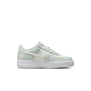 Nike Air Force 1 "Light Silver/Sail/Spruce/Aura/White" Preschool Girls' Shoe