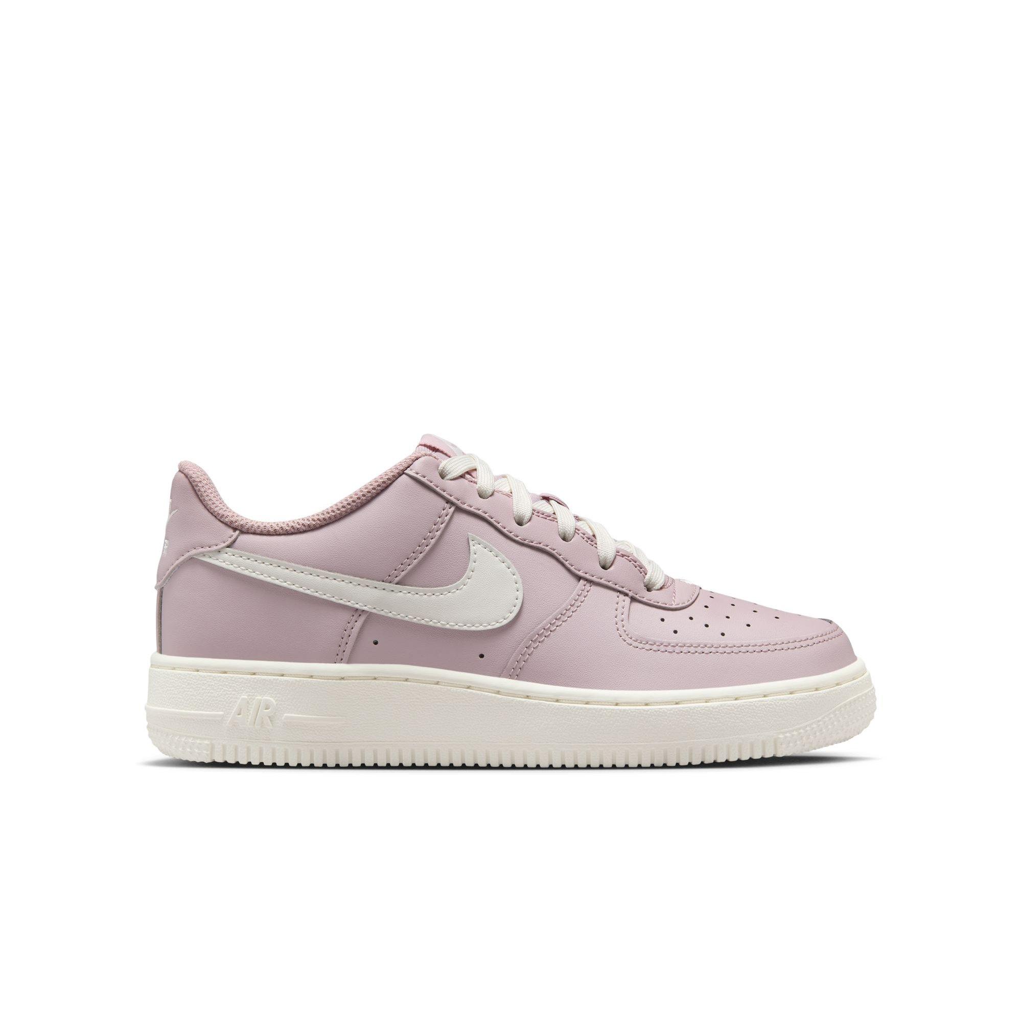 Nike Air Force 1 "Particle Rose/Sail" Grade School Girls' Shoe - PINK/WHITE