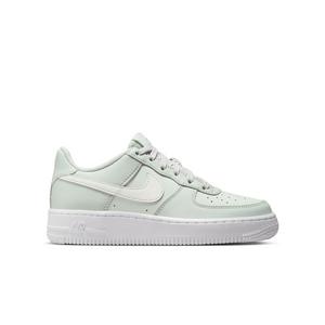 Nike Air Force 1 "Light Silver/Sail/Spruce Aura/White" Grade School Girls' Shoe