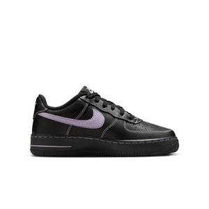 Nike Air Force 1 LV8 "Black/Hyndrangeas" Grade School Girls' Shoe