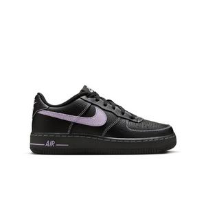Nike Air Force 1 LV8 "Black/Hyndrangeas" Grade School Girls' Shoe