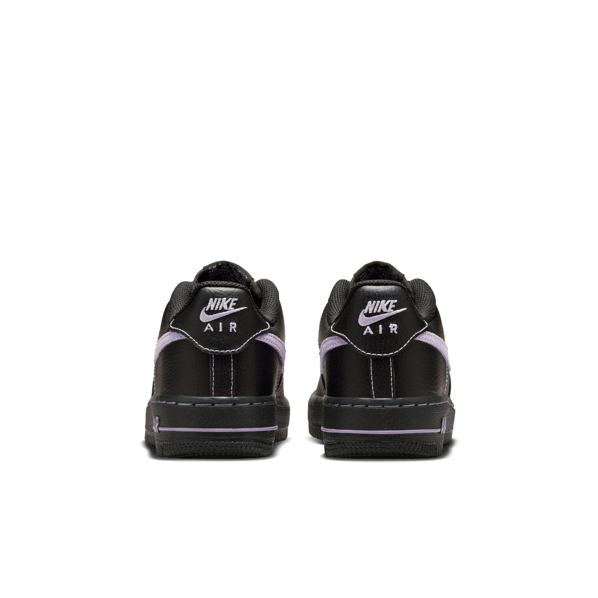 Nike Air Force 1 LV8 Preschool Girls' "Black/Hydrangeas" Shoe
