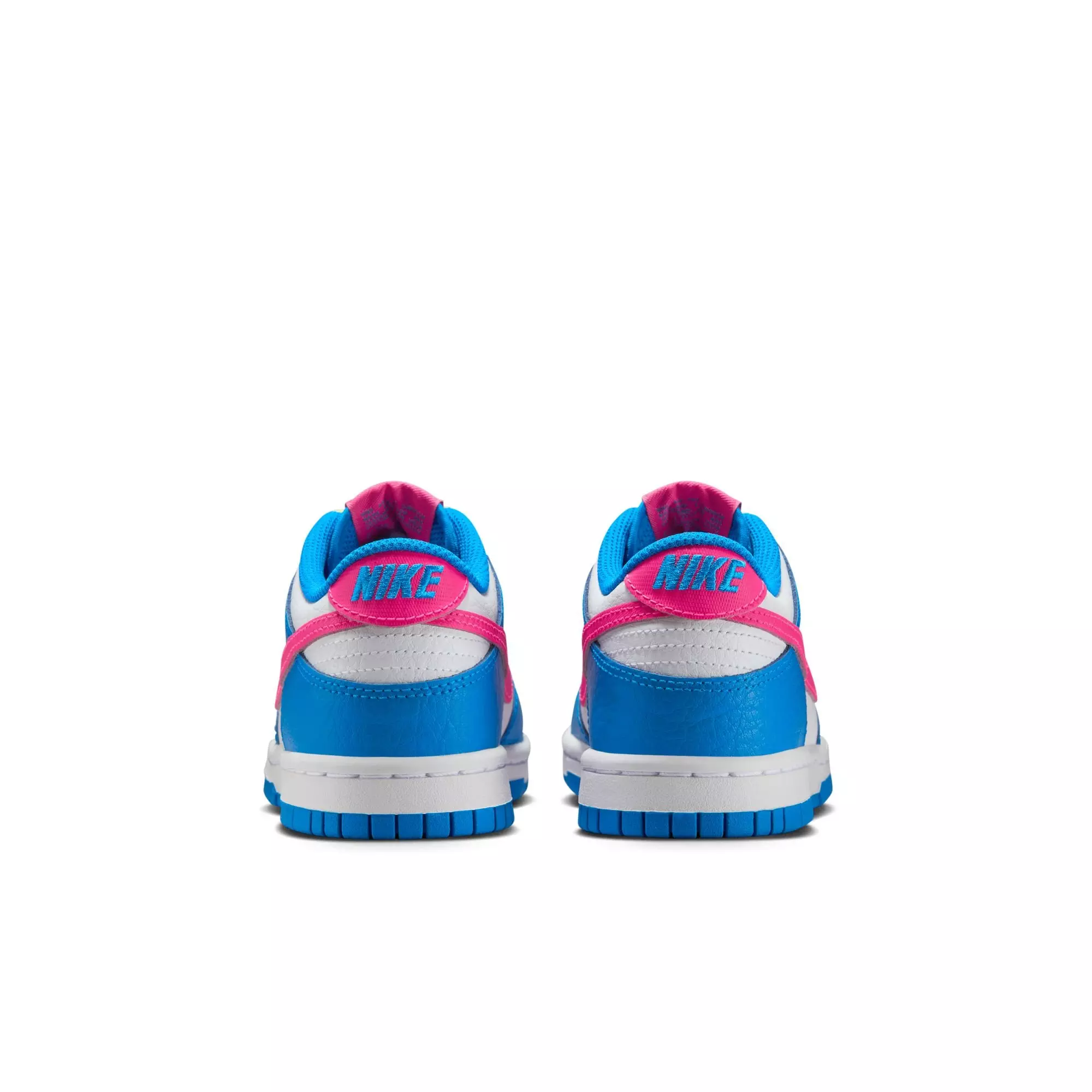 Nike Dunk Low "Photo Blue/Hyper Pink" Grade School Girls' Shoe - PINK/BLUE