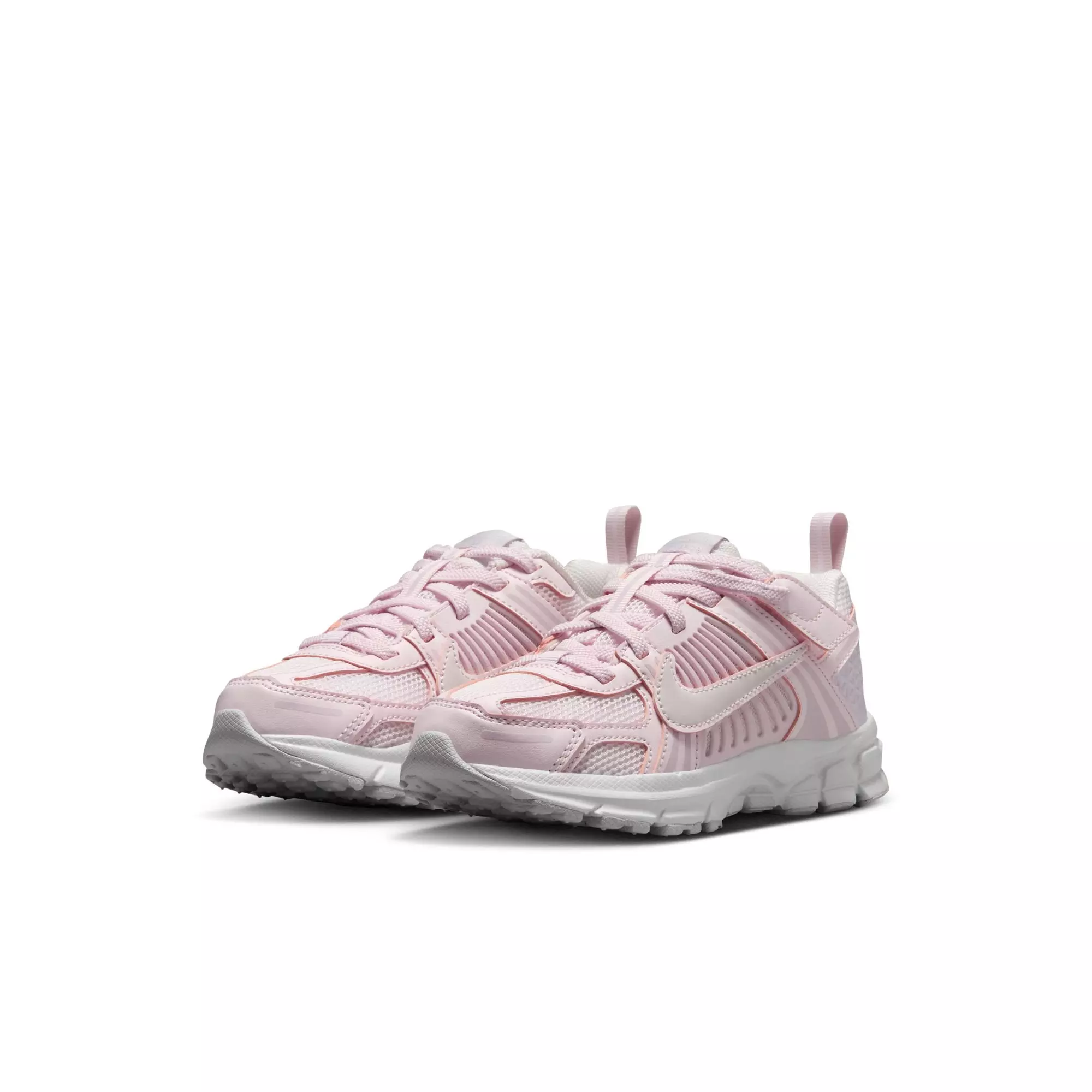 Nike Vomero 5 "Pearl Pink/Vast Grey/Bleached Lilac" Preschool Girls' Shoe - WHITE/PINK/GREY