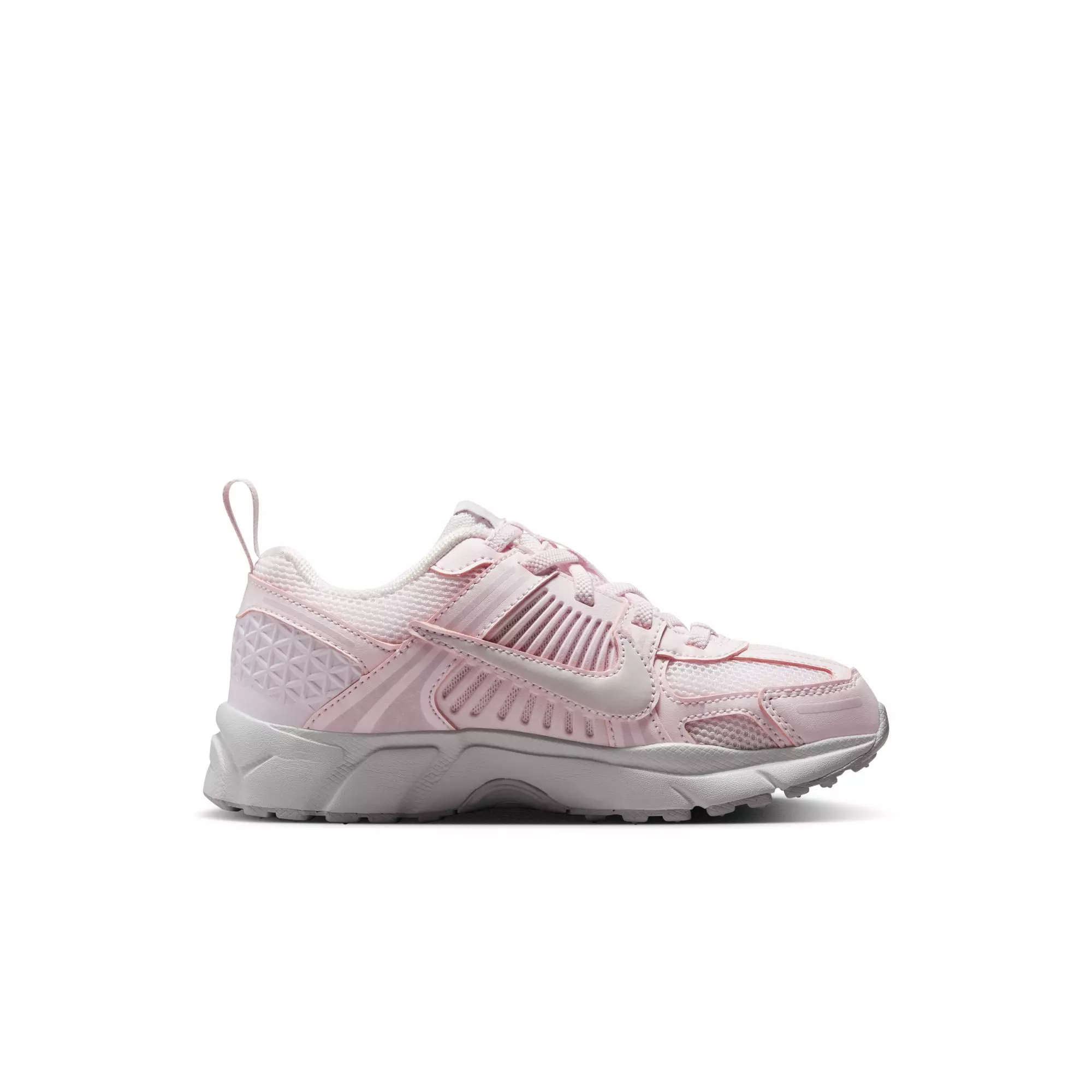 Nike Vomero 5 "Pearl Pink/Vast Grey/Bleached Lilac" Preschool Girls' Shoe - WHITE/PINK/GREY