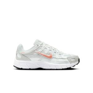 Nike P-6000 "Summit White/Apricot Agate" Grade School Girls' Shoe