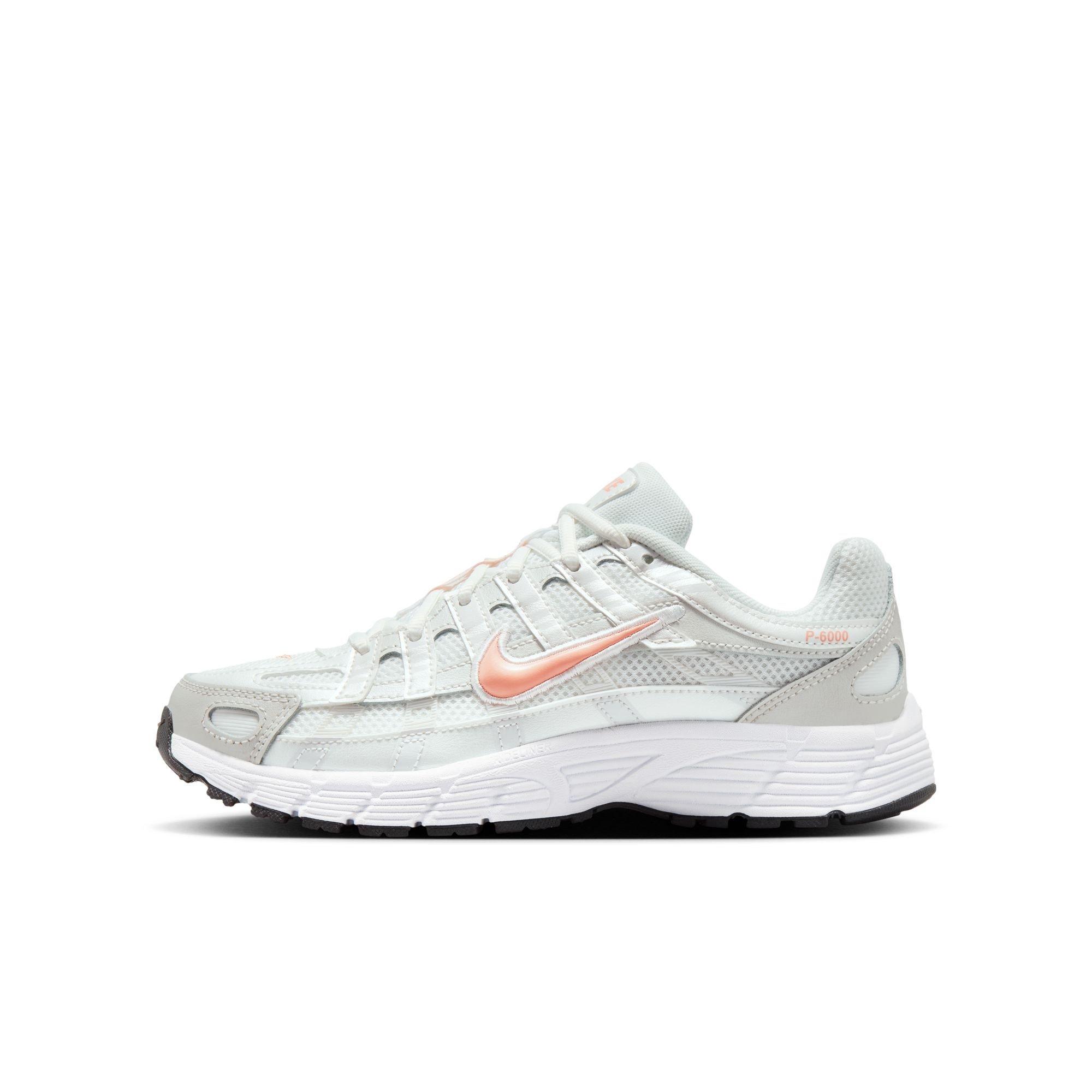 Nike P-6000 Preschool Girls'  "Summit White/Apricot Agate" Shoe