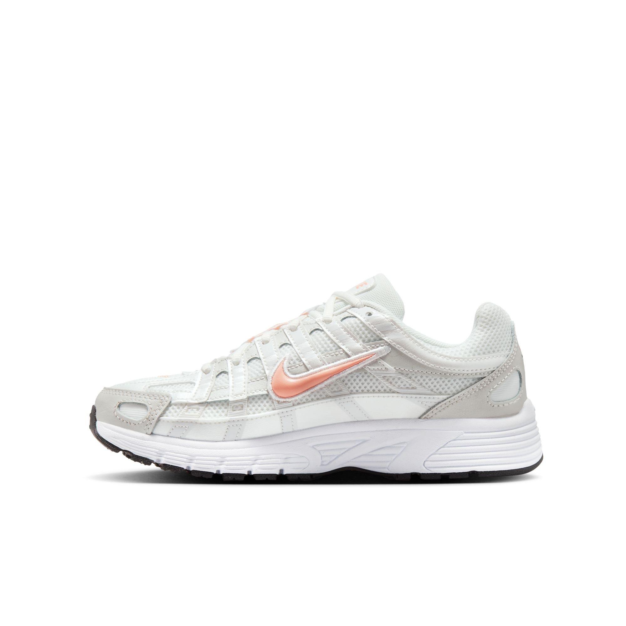 Nike P-6000 Preschool Girls'  "Summit White/Apricot Agate" Shoe