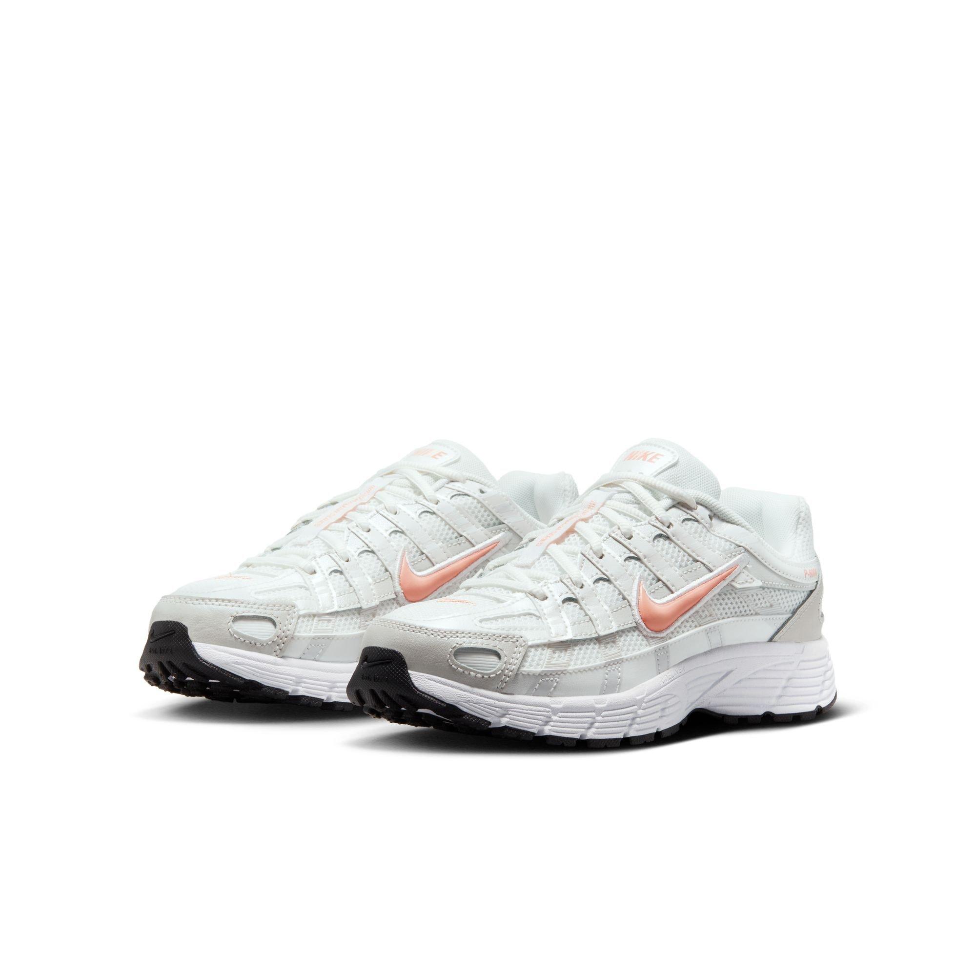 Nike P-6000 Preschool Girls'  "Summit White/Apricot Agate" Shoe