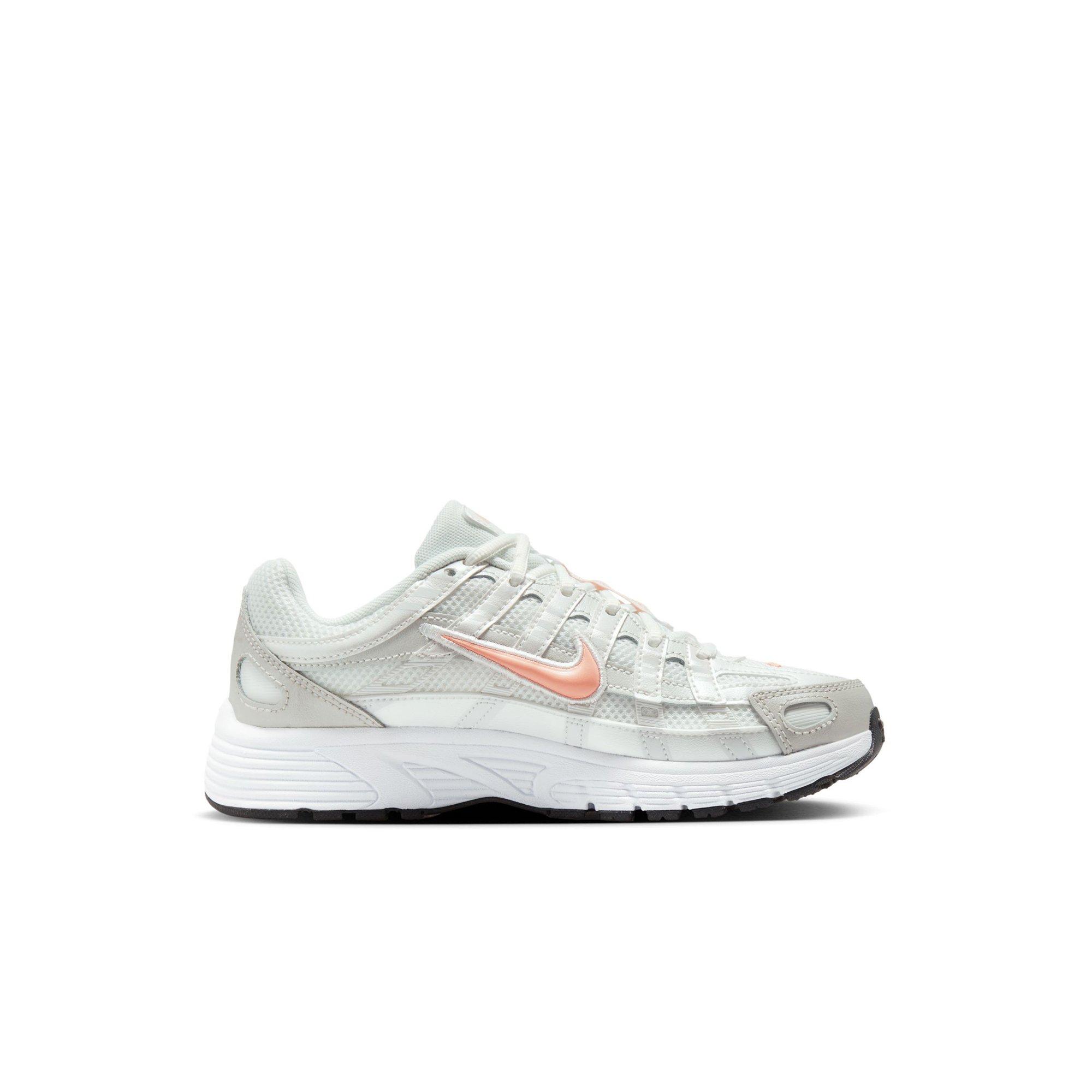Nike P-6000 Preschool Girls'  "Summit White/Apricot Agate" Shoe