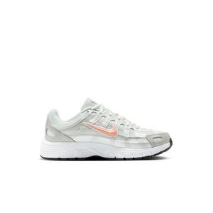Nike P-6000 "Summit White/Apricot Agate" Preschool Girls' Shoe