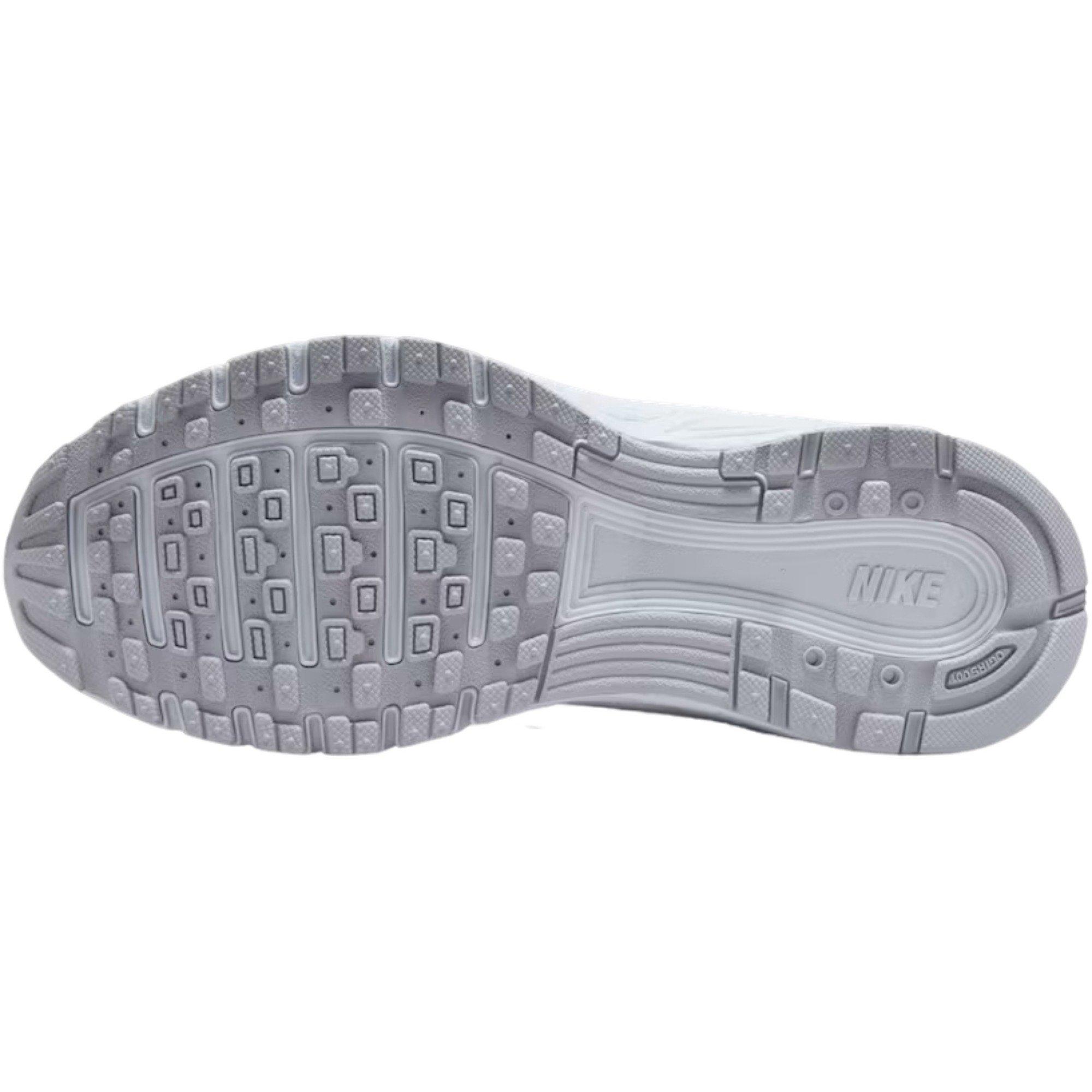Nike P-6000 Grade School Girls' "White/Blue Tint/Black/Metallic Silver" Shoe