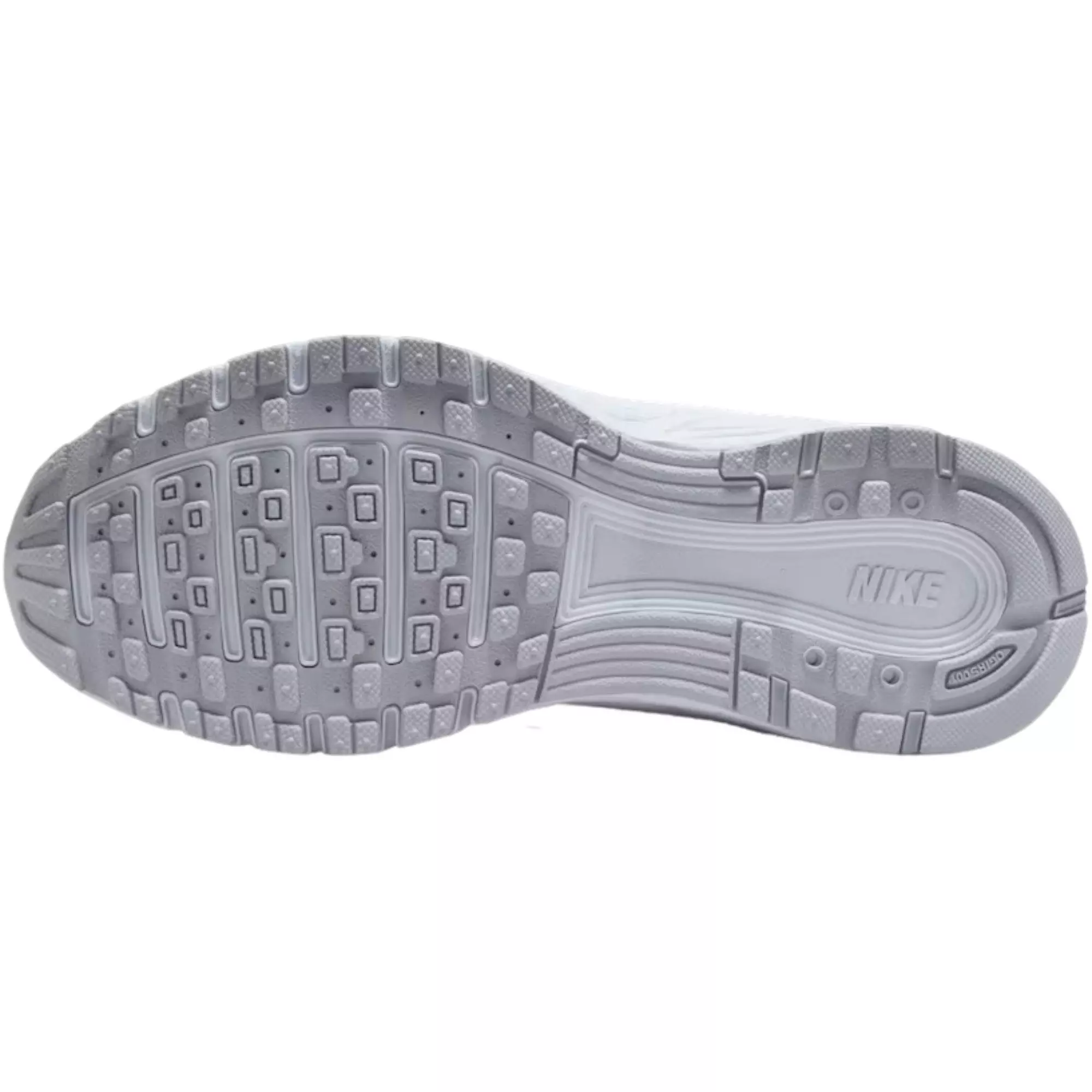 Nike P-6000 "White/Blue Tint/Black/Metallic Silver" Grade School Girls' Shoe - LILAC/GREY