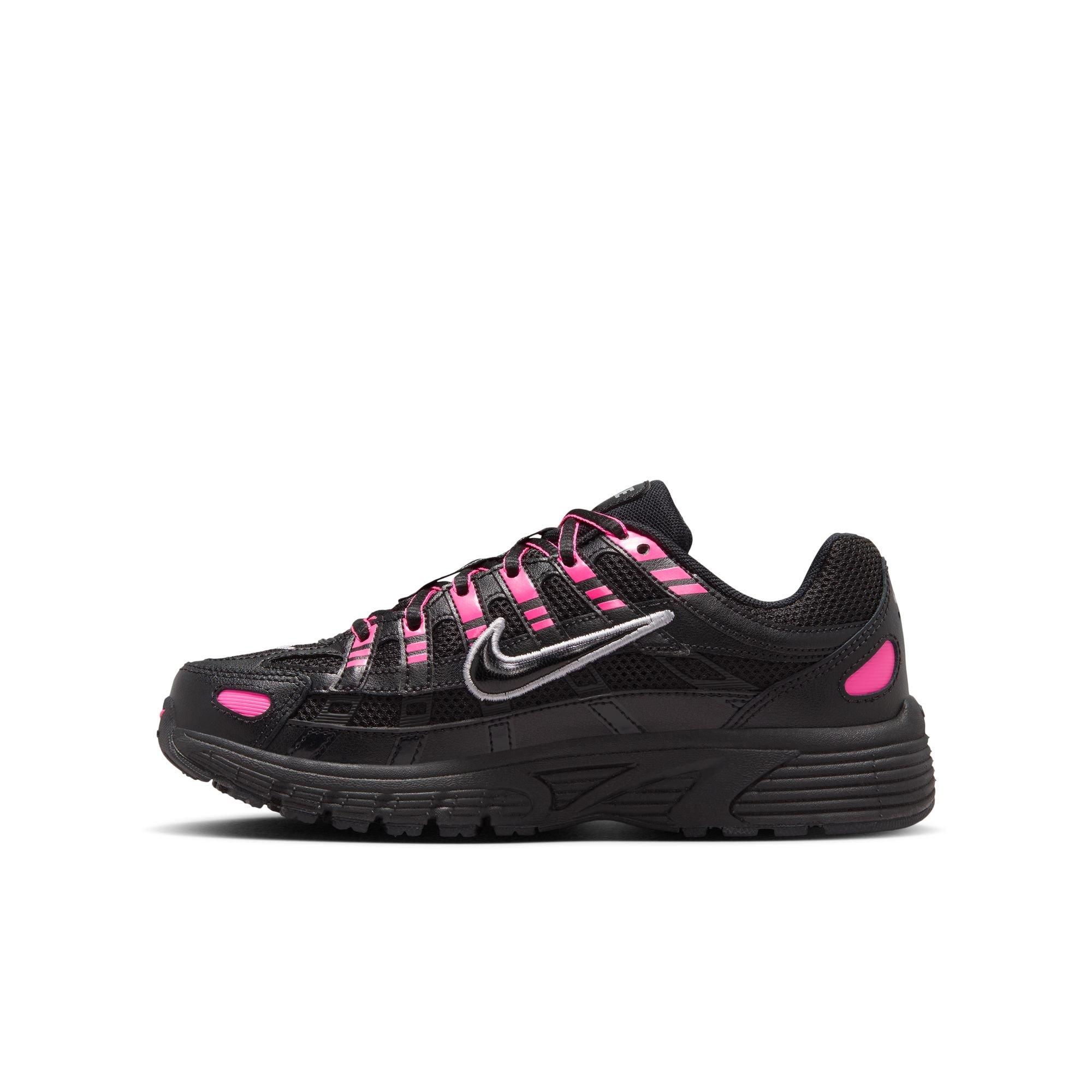 Nike P-6000 Preschool Girls' "Pink Blast/Metallic Silver/Black" Shoe​