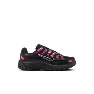 Nike P-6000 "Pink Blast/Metallic Silver/Black" Preschool Girls' Shoe​